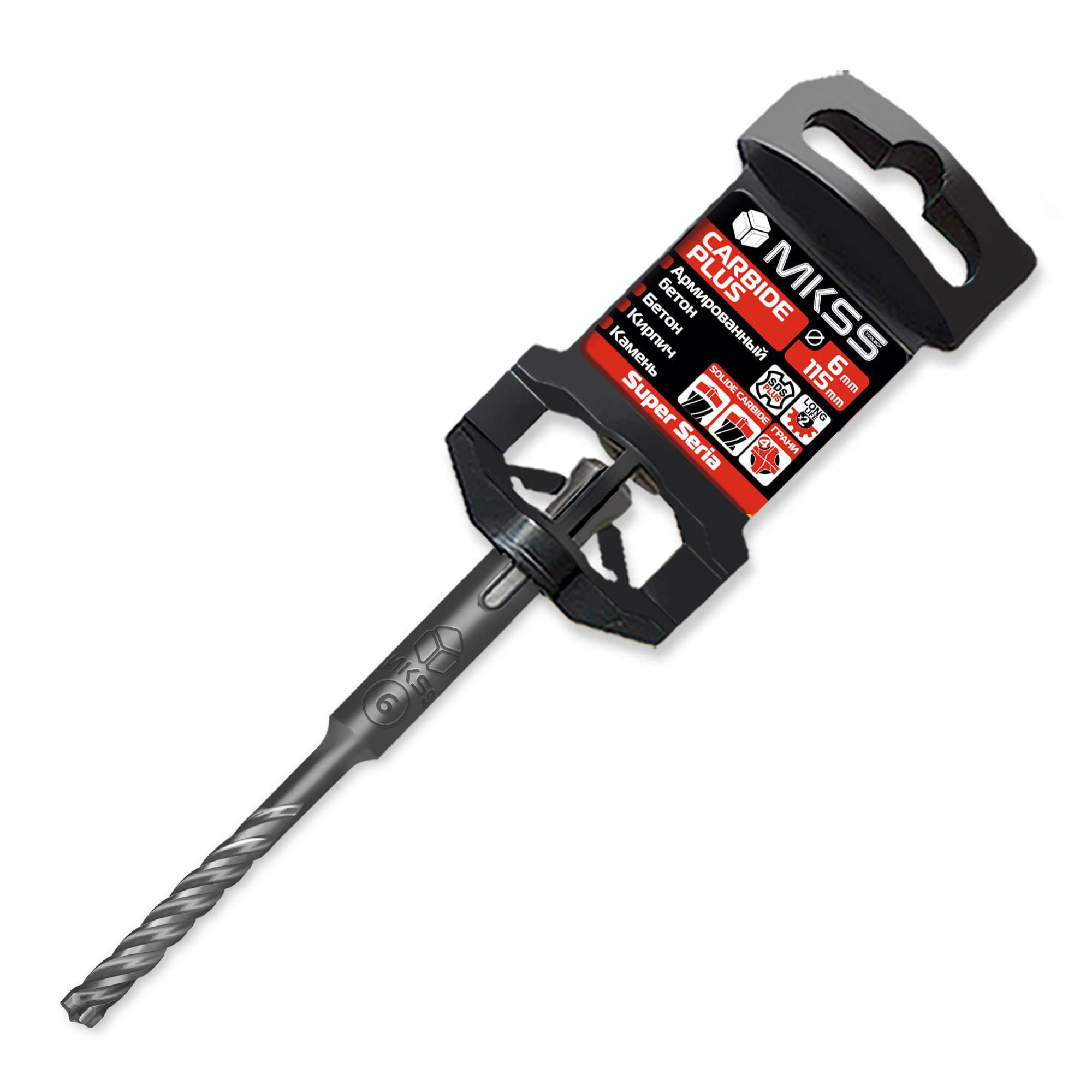 Изображение товара Бур по железобетону MKSS TOOLBOX SS55010611 6x115 мм SDS Plus