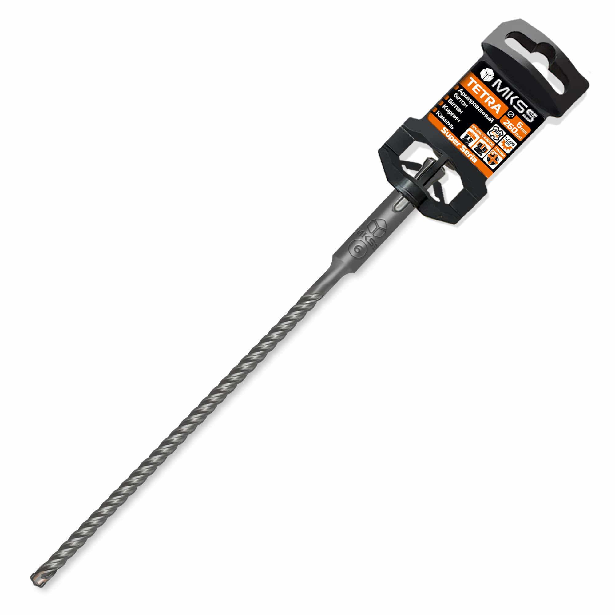 Изображение товара Бур по железобетону Mkss Toolbox SS55020626, 6x260 мм