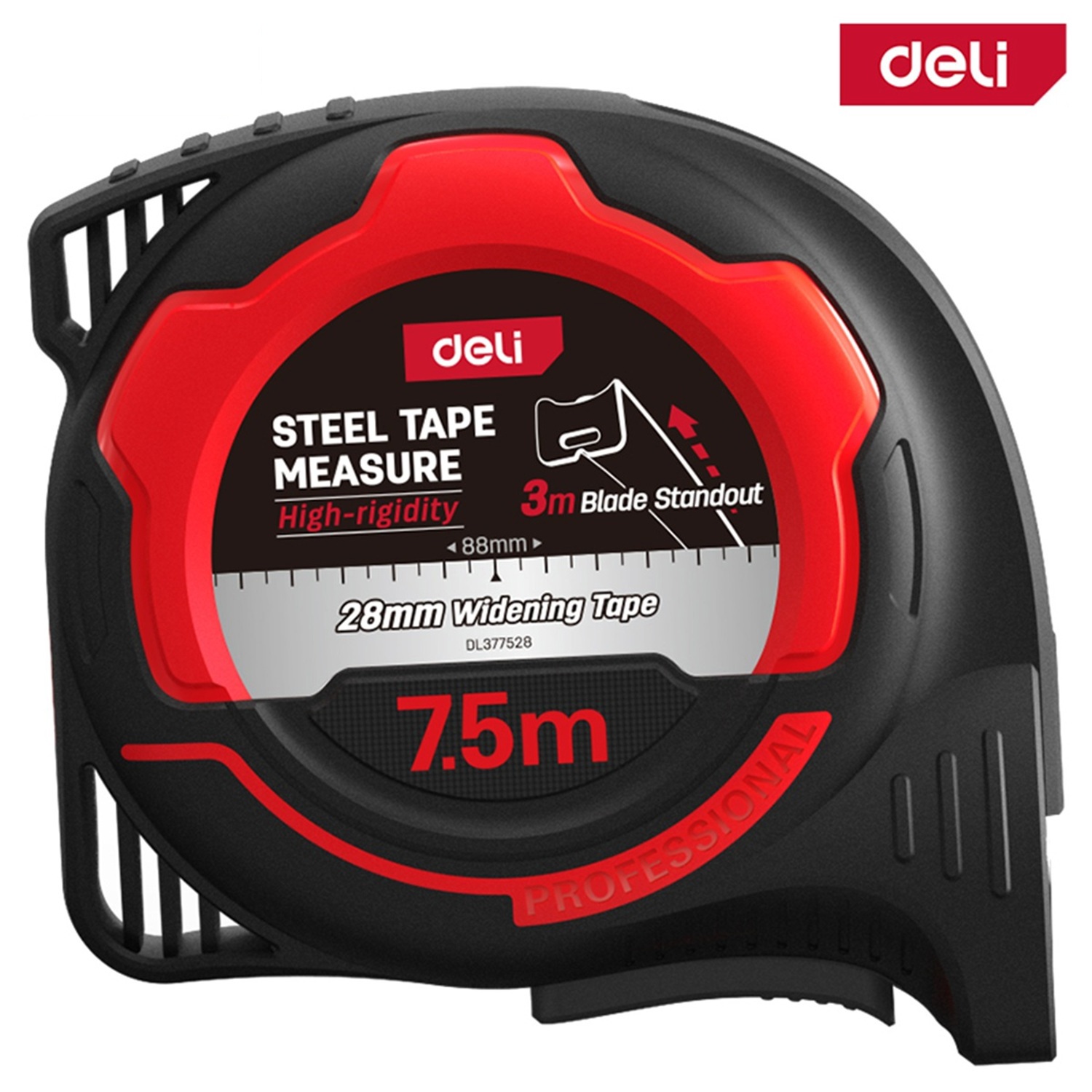 Изображение товара Рулетка Deli DL377528 7.5 м x 28 мм
