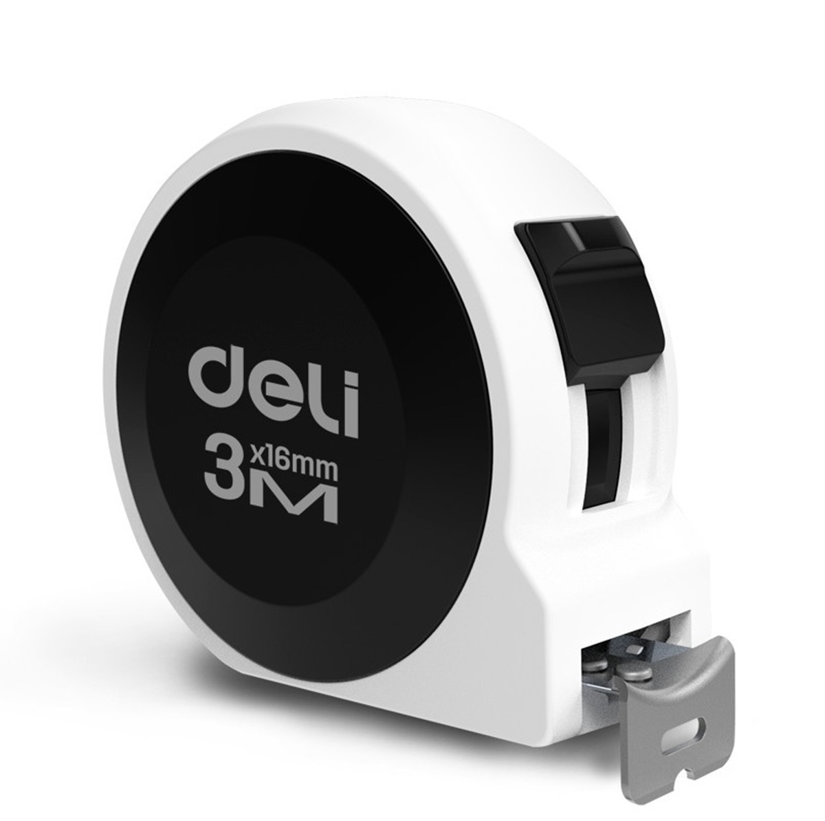 Изображение товара Рулетка Deli Home Series White H8003B 3 м x 16 мм Изображение товара Рулетка Deli Home Series White H8003B 3 м x 16 мм