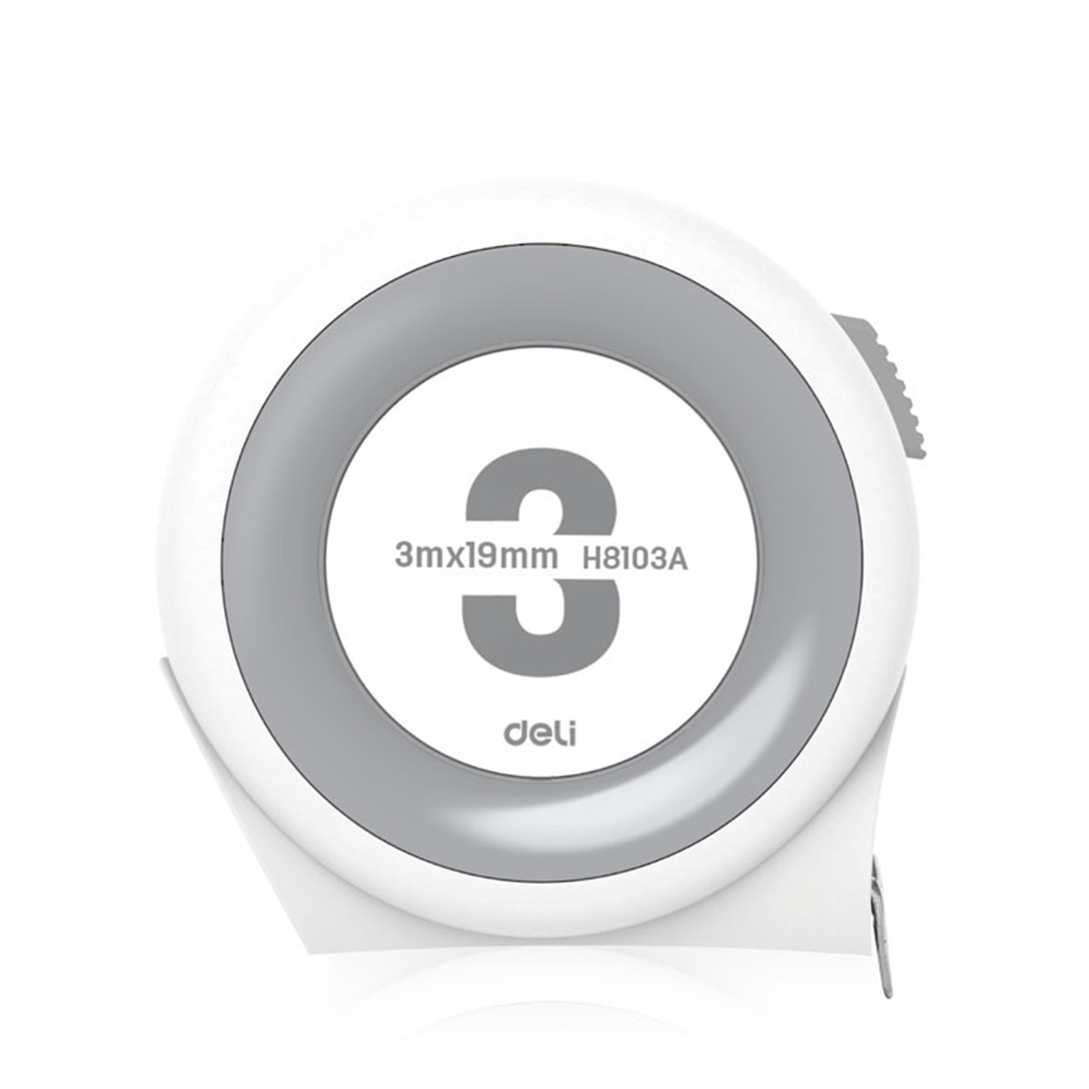Изображение товара Рулетка DELI H8103A Home Series White 3 м x 16 мм Изображение товара Рулетка DELI H8103A Home Series White 3 м x 16 мм
