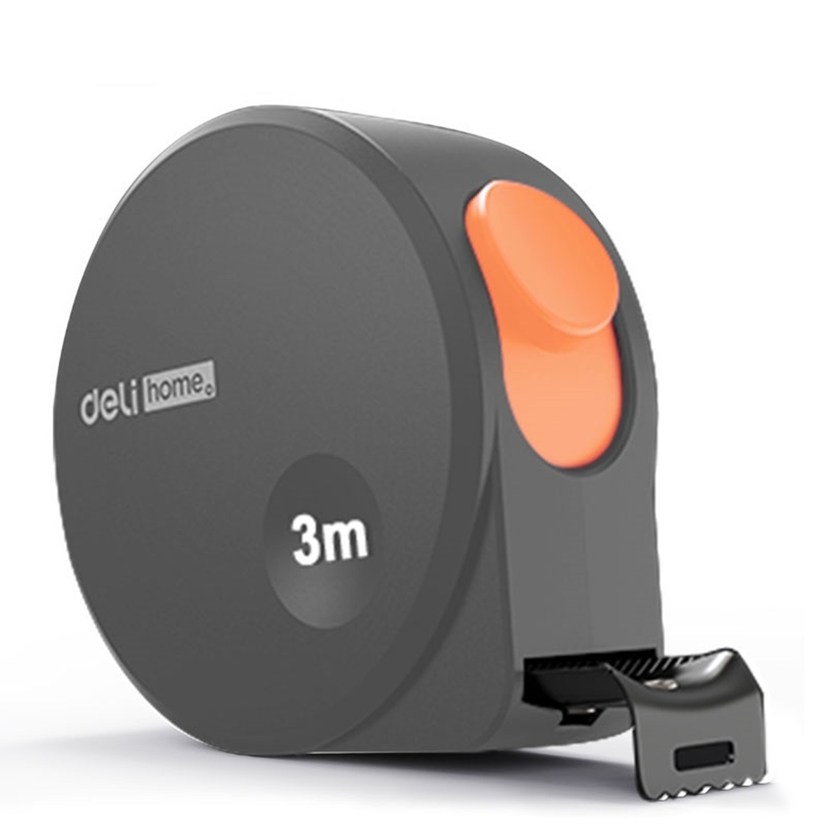 Изображение товара Рулетка DELI HT8316C Home Gray 3 м×16 мм с Soft Touch покрытием