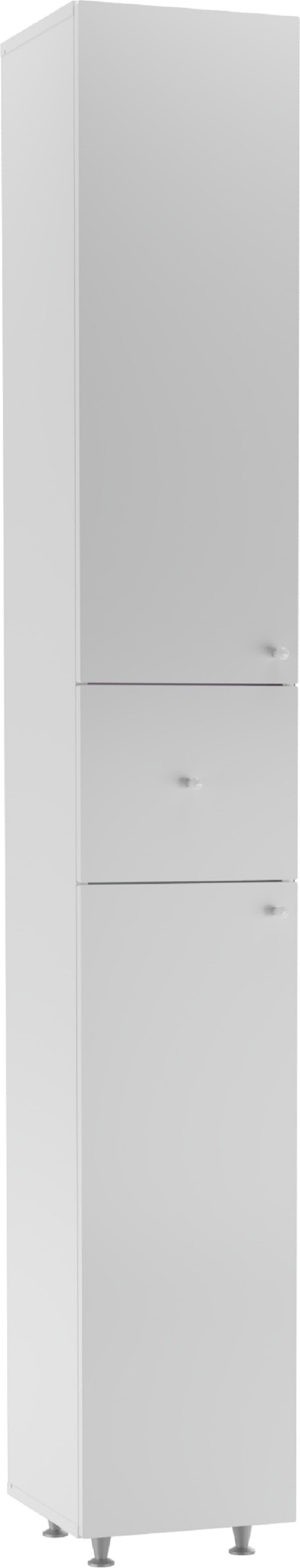 Изображение товара Пенал для ванной напольный Айсберг Промо 30 левый/правый белый