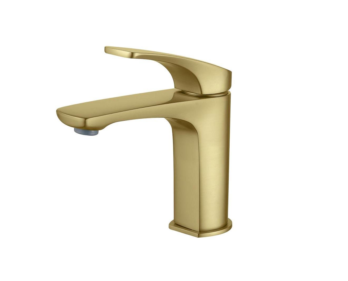 Изображение товара Смеситель для раковины Iddis Lahta LAHMG00i01 однорычажный цвет золото