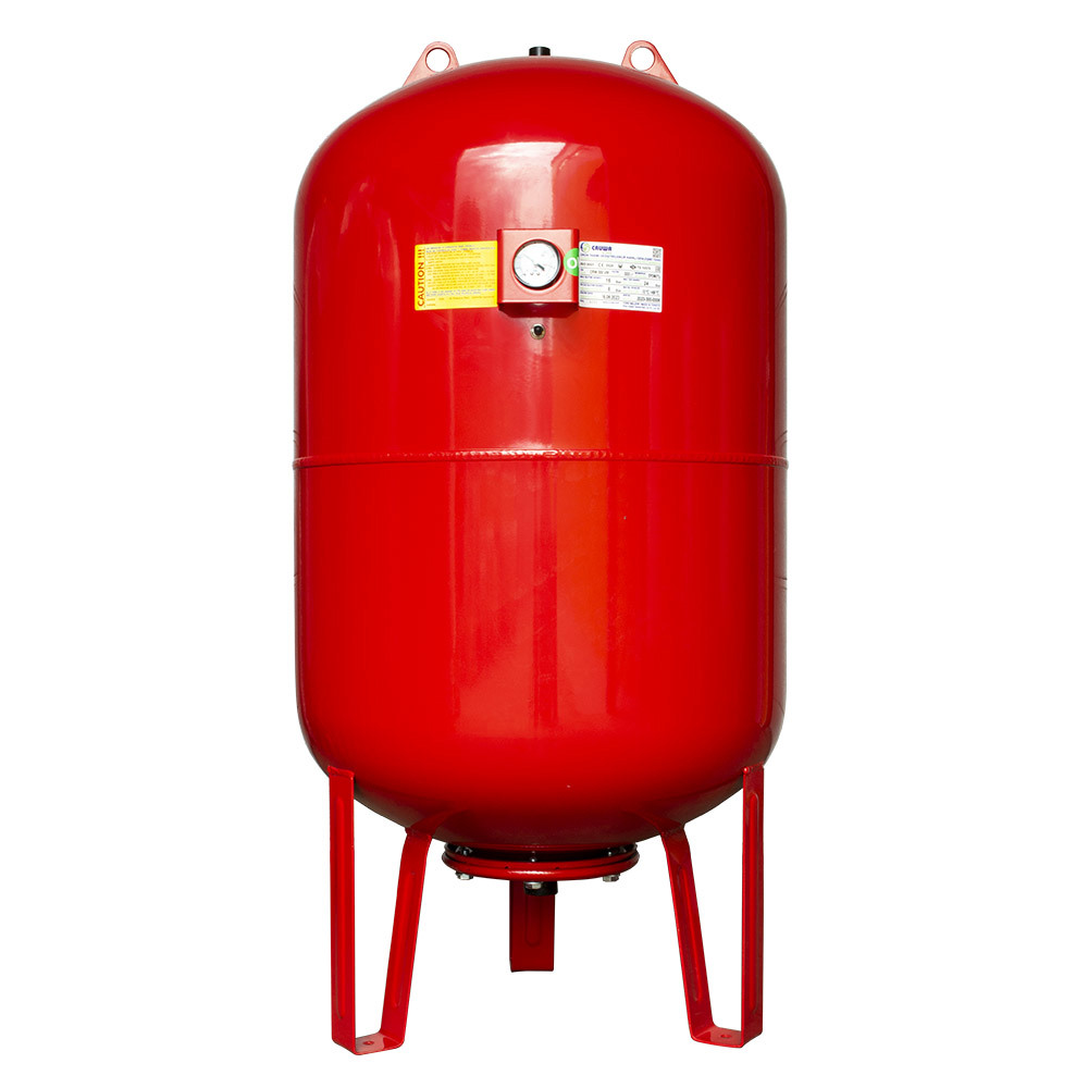 Изображение товара Расширительный бак для отопления CRUWA CRW 300 VM RED 16 бар вертикальный