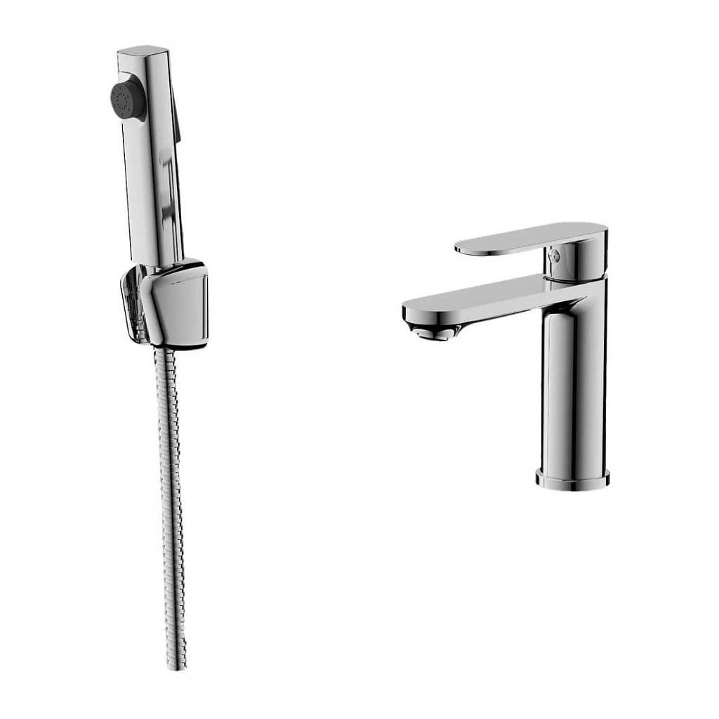 Изображение товара Смеситель для раковины Maretti Florenza FLG32RF70 с гигиеническим душем хром