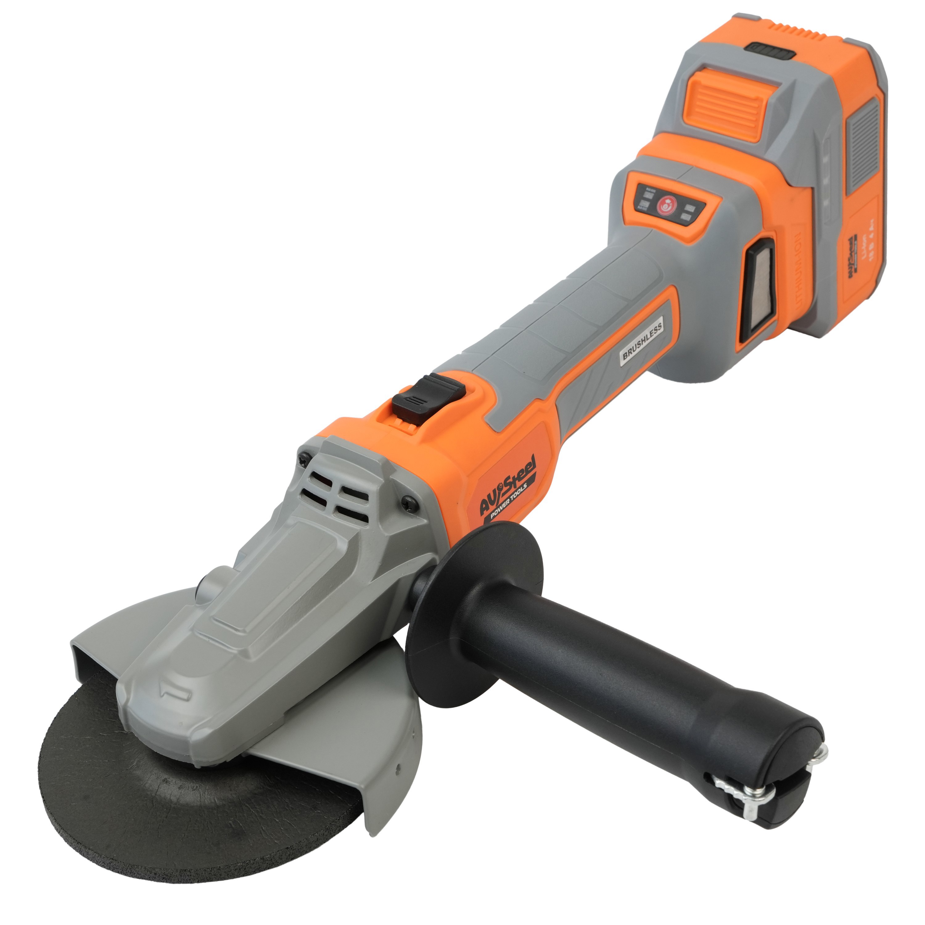 Изображение товара Угловая шлифовальная машина AV STEEL AV-AG 18/125BL, бесщеточная, 18 В, 125 мм