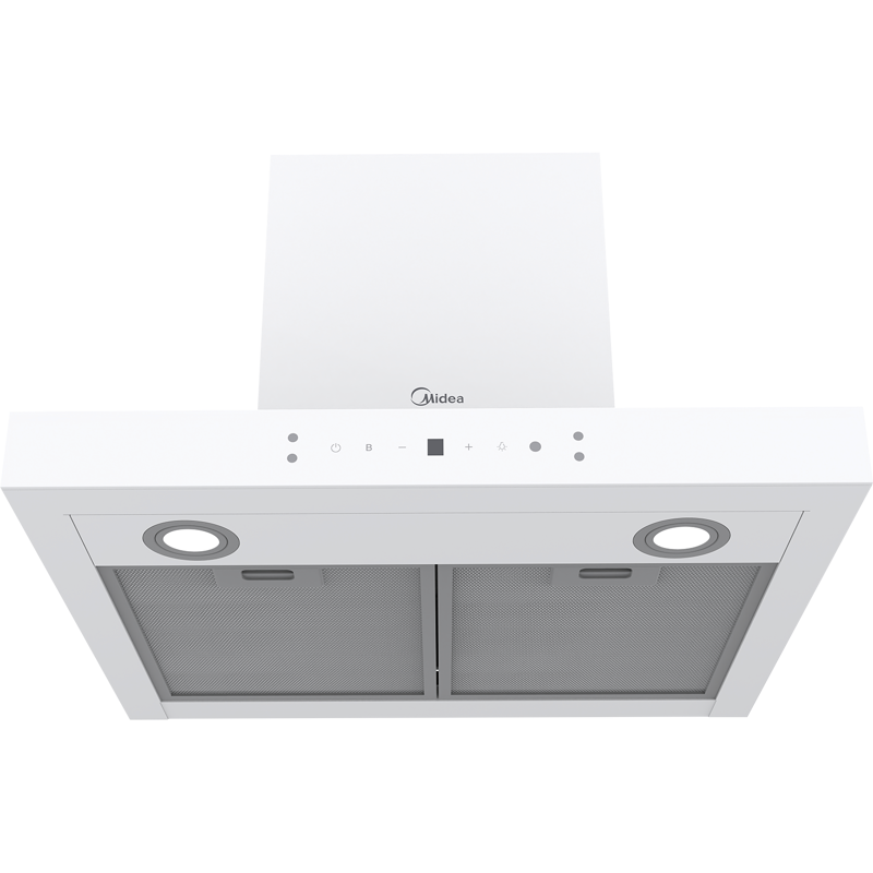 Изображение товара Встраиваемая вытяжка Midea MH60C668GW 59.8 см белая с сенсорным управлением