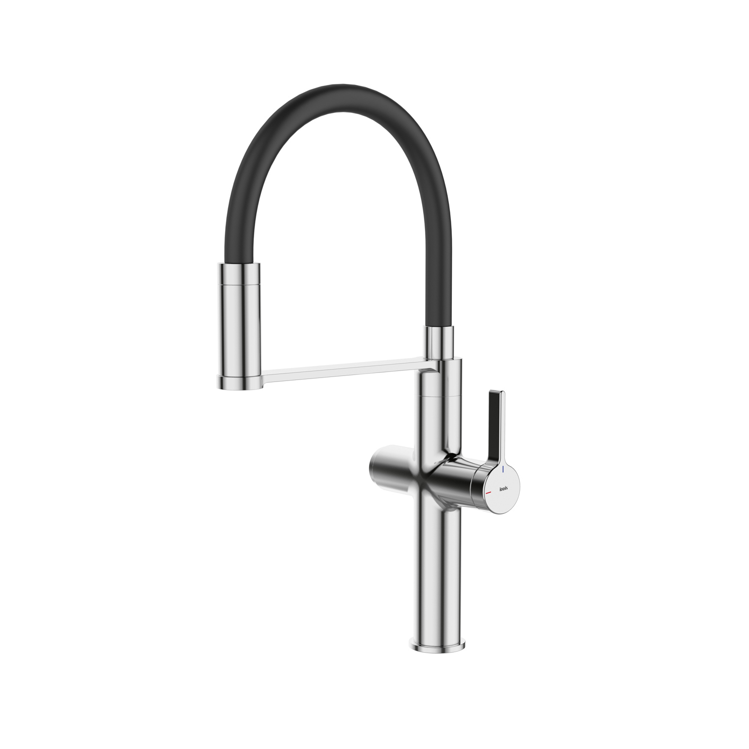 Изображение товара Iddis Ikon Смеситель для кухни с гибким изливом и фильтром хром