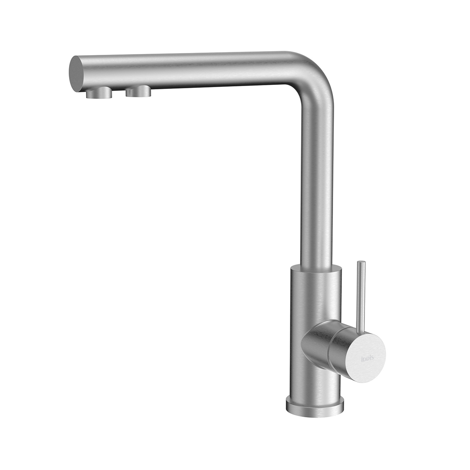 Изображение товара Смеситель для кухни однорычажный Iddis Rulstlfi05 высота 28.4 см цвет сталь