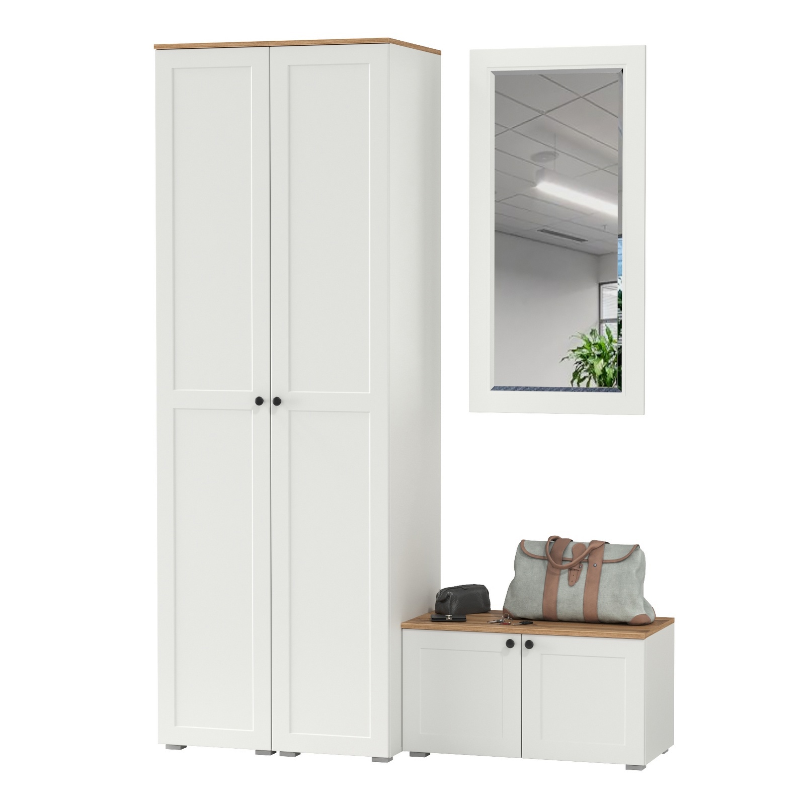 Изображение товара Комплект мебели для прихожей Mobi Остин 160x230 см