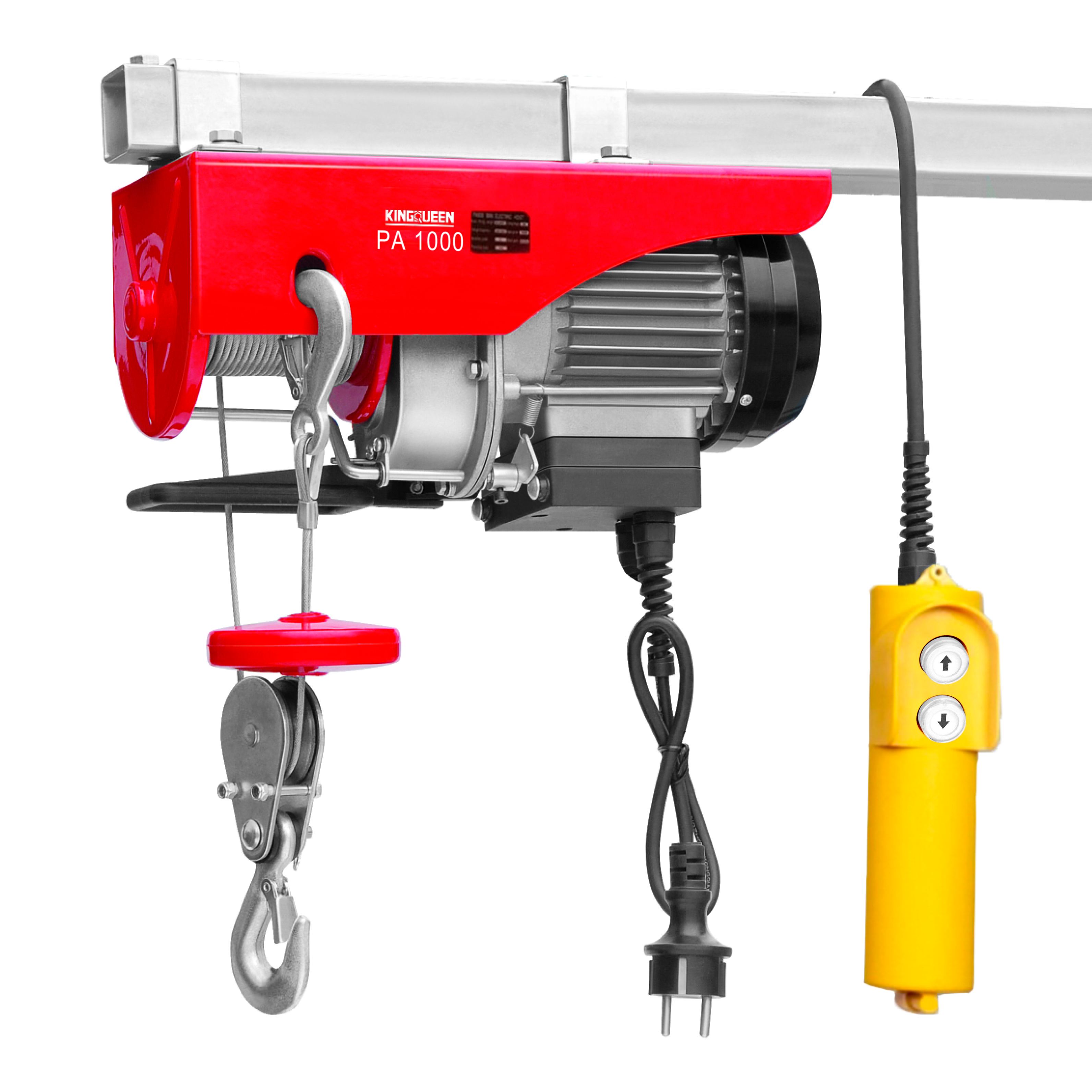 Изображение товара Лебедка электрическая Kingqueen PA-1000 грузоподъемность до 1000 кг