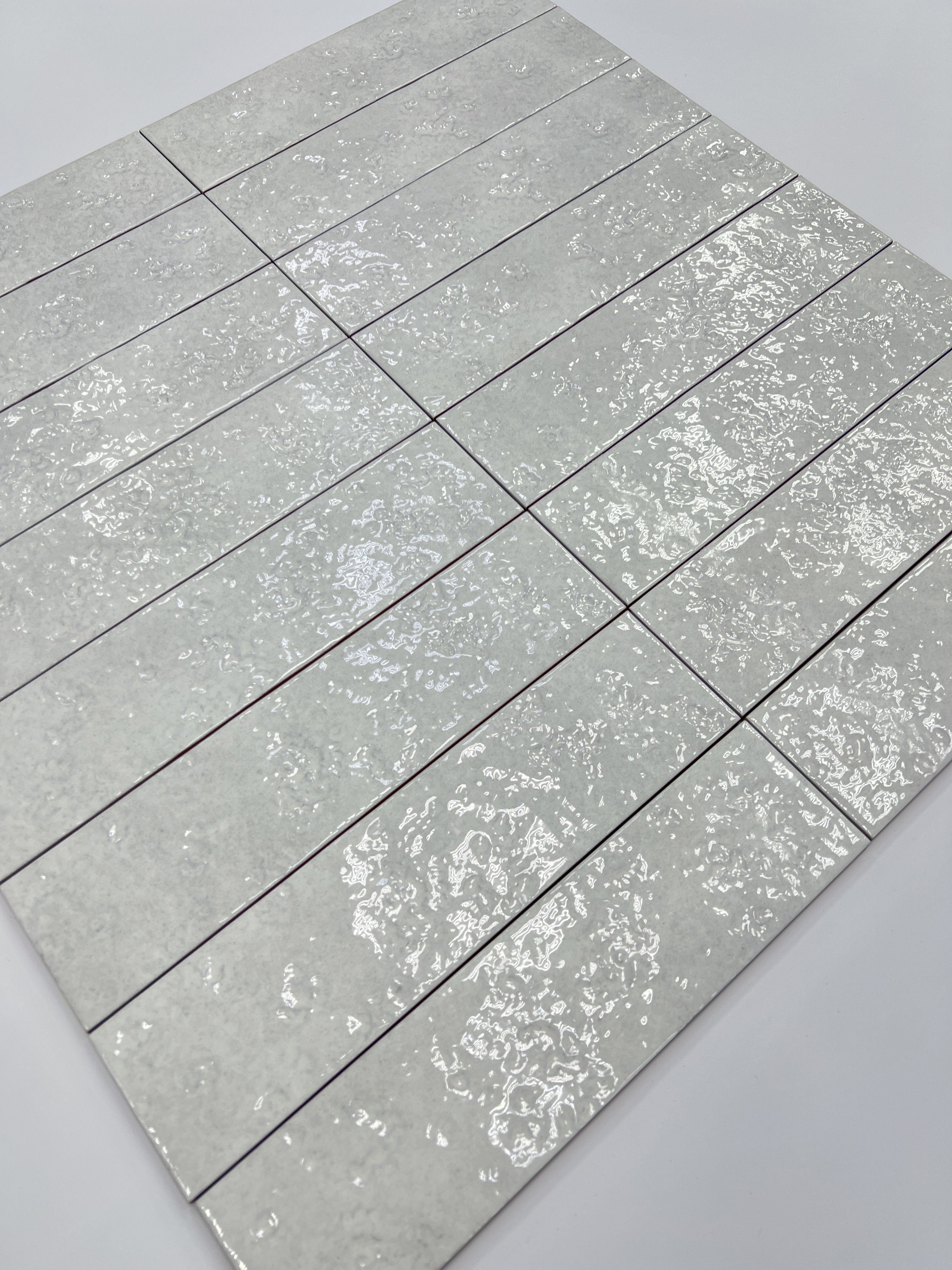 Изображение товара Керамическая настенная плитка Mainzu Amalfi Blanco 7.5x30 см глянцевая рельефная