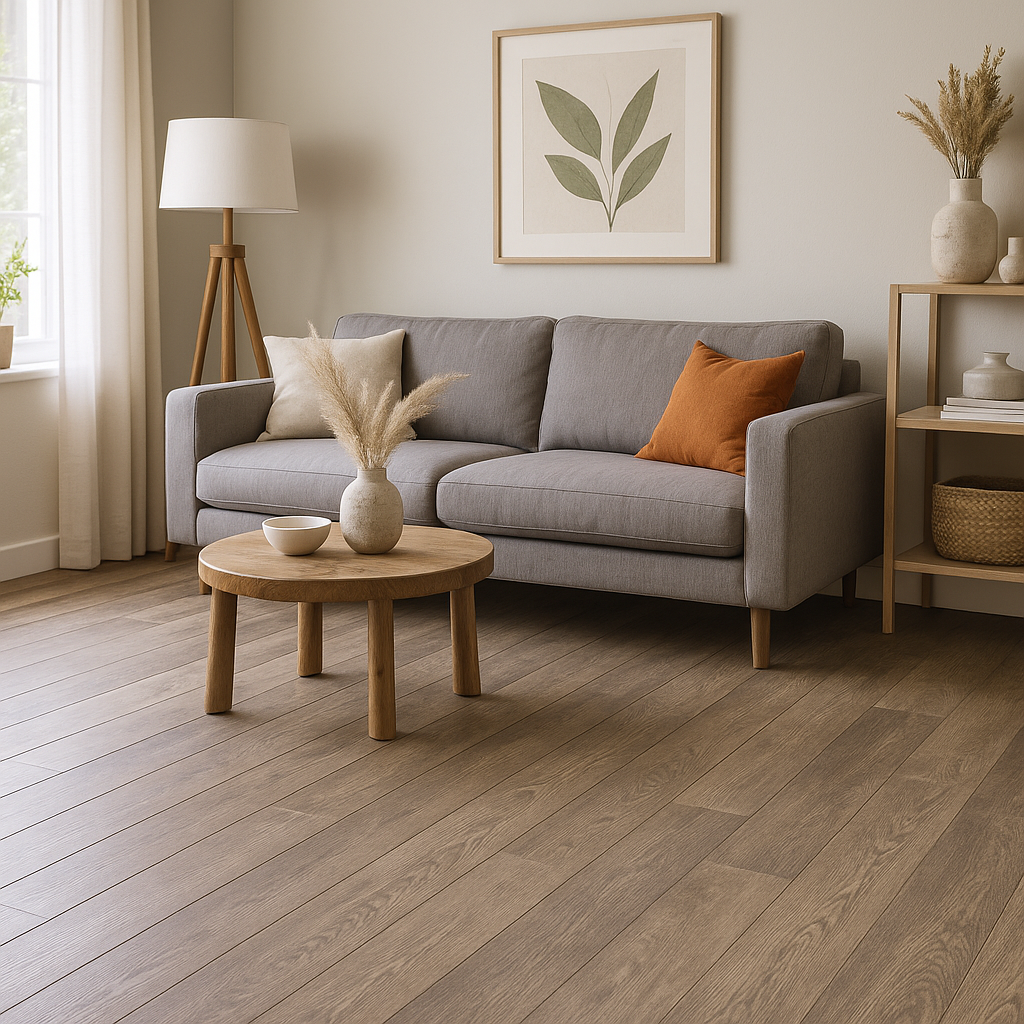 Изображение товара Инженерная доска DW Flooring дуб DW-004LX 23 класс толщина 14 мм с фаской 2.888 м², цена за упаковку