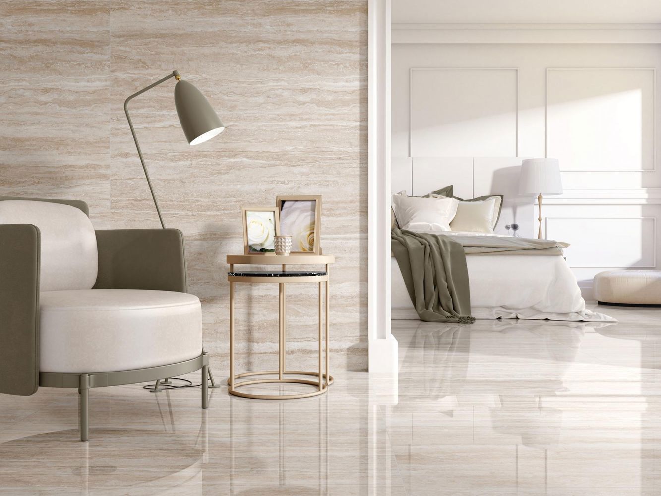 Изображение товара Керамогранит Pamesa Verona Sand RLV 120x60см бежевый для влажных помещений
