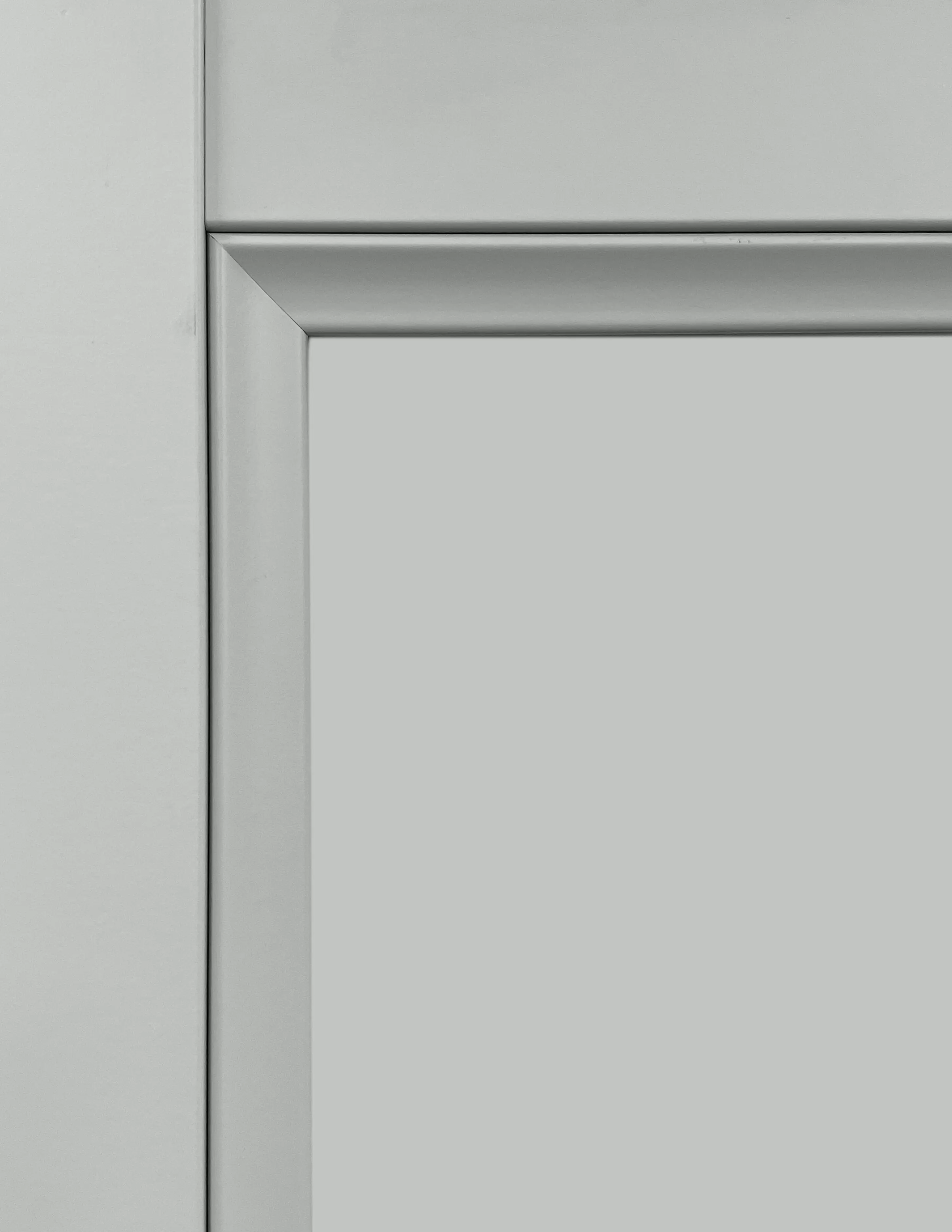 Дверь межкомнатная глухая Лион 60x200 см Hardflex цвет серый жемчуг с замком и петлями - 2