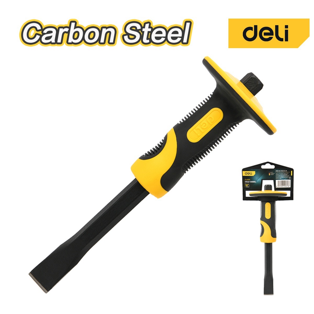 Изображение товара Зубило ручное Deli DL6310 16x240 мм