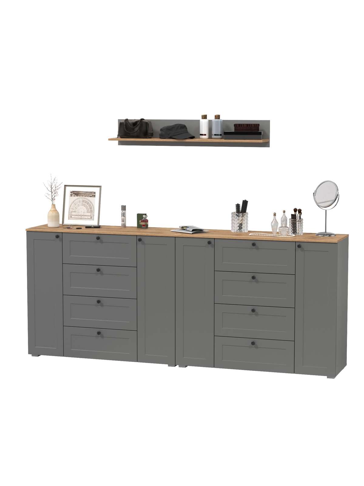 Изображение товара Комплект мебели для прихожей Mobi Остин 240x160 см