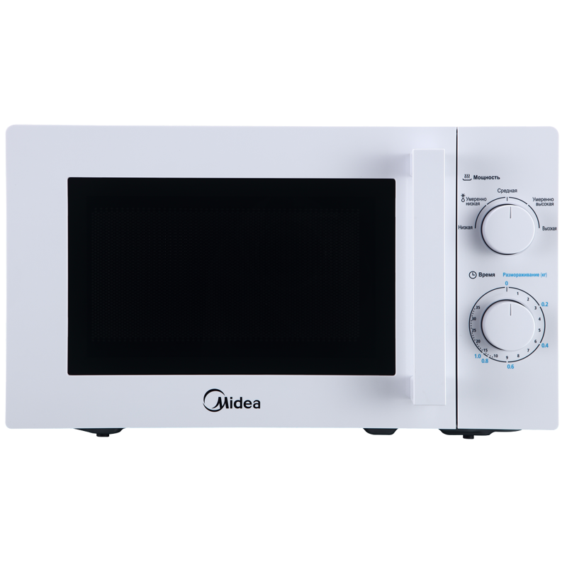 Изображение товара Микроволновая печь Midea MM720CY6-W 20 л механическое управление белая