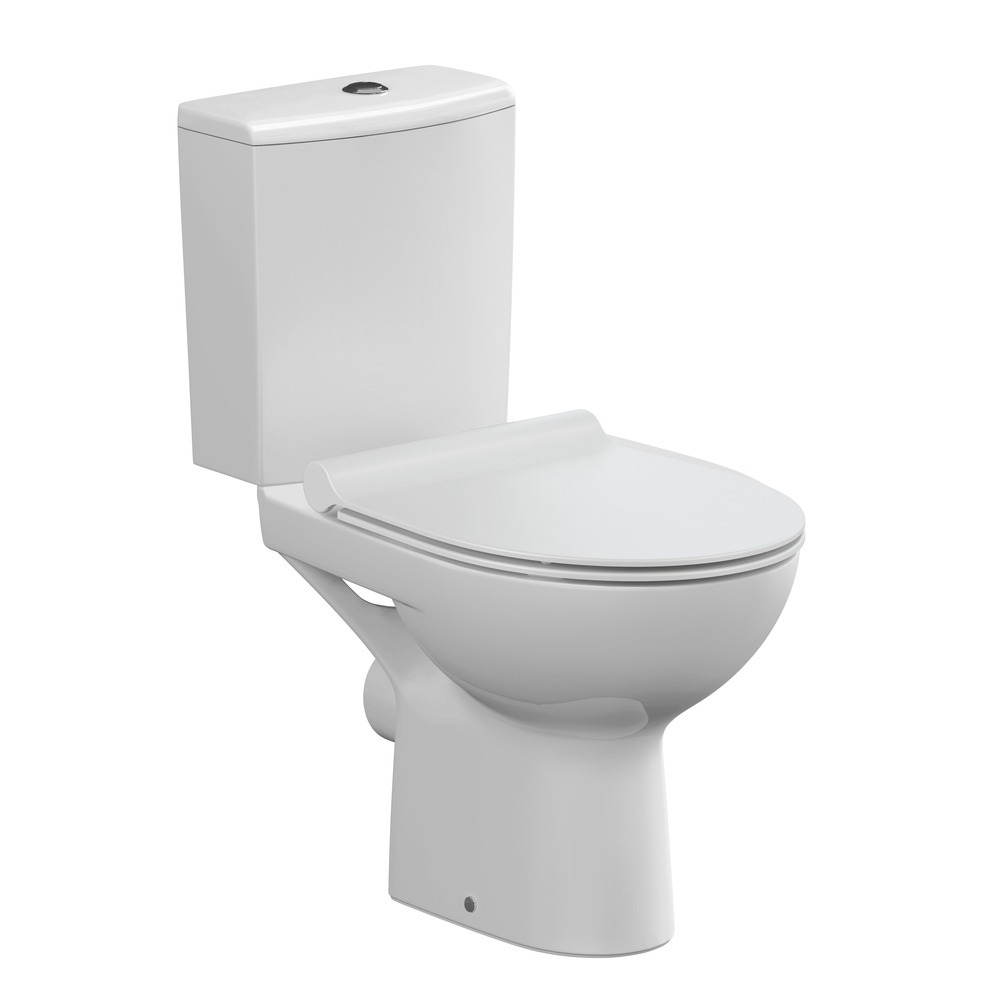 Изображение товара Унитаз-компакт Cersanit NATURE 00-015264 Безободковый вертикальный выпуск