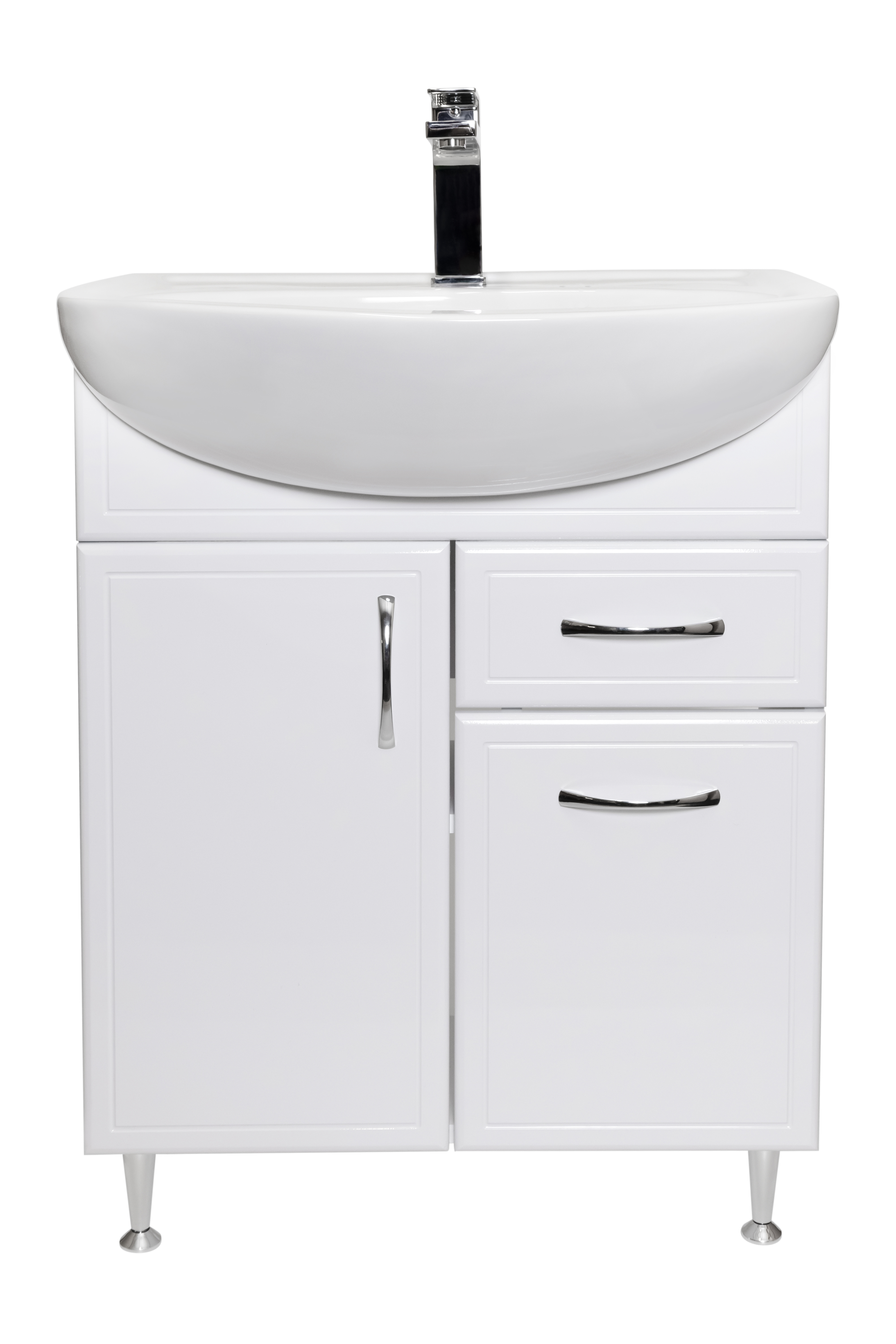 Изображение товара Тумба под раковину напольная Stella polar Концепт 60 SP-00001842 60.1см цвет белый