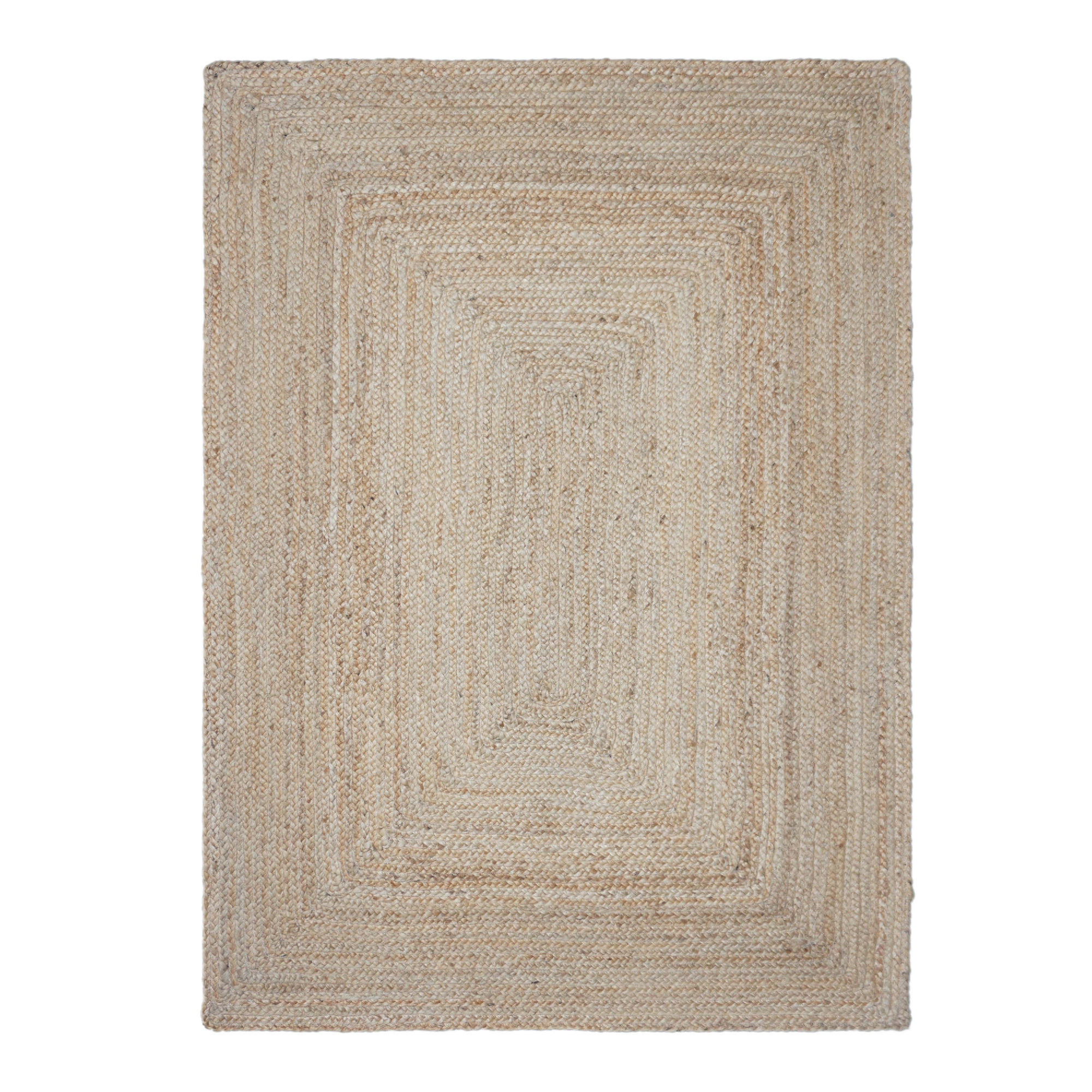 Изображение товара Ковер KREAFORTA Nile 120x170 см джут желтый классический для гостиной