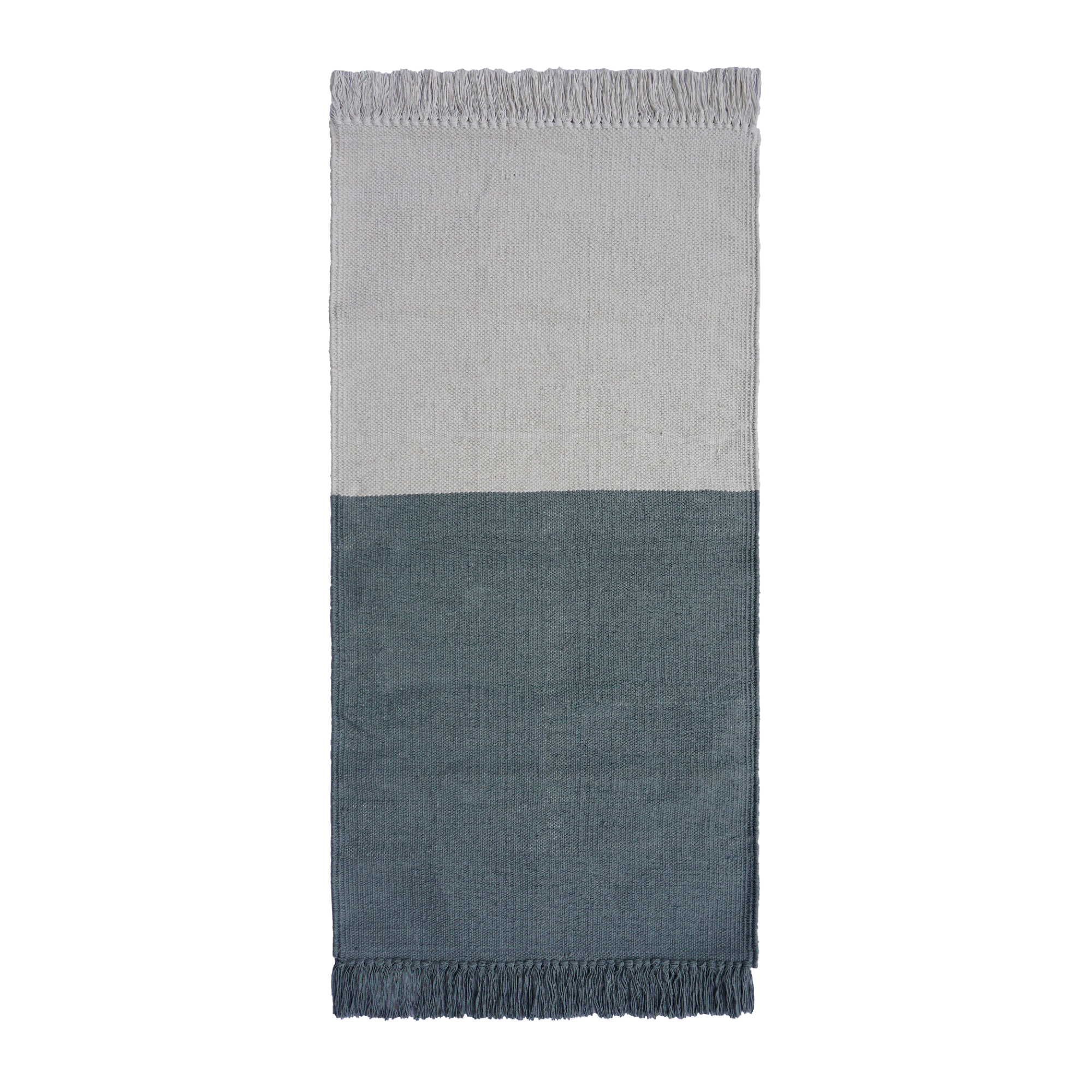 Изображение товара Ковер KREAFORTA Madras 60x120 см хлопок цвет голубой