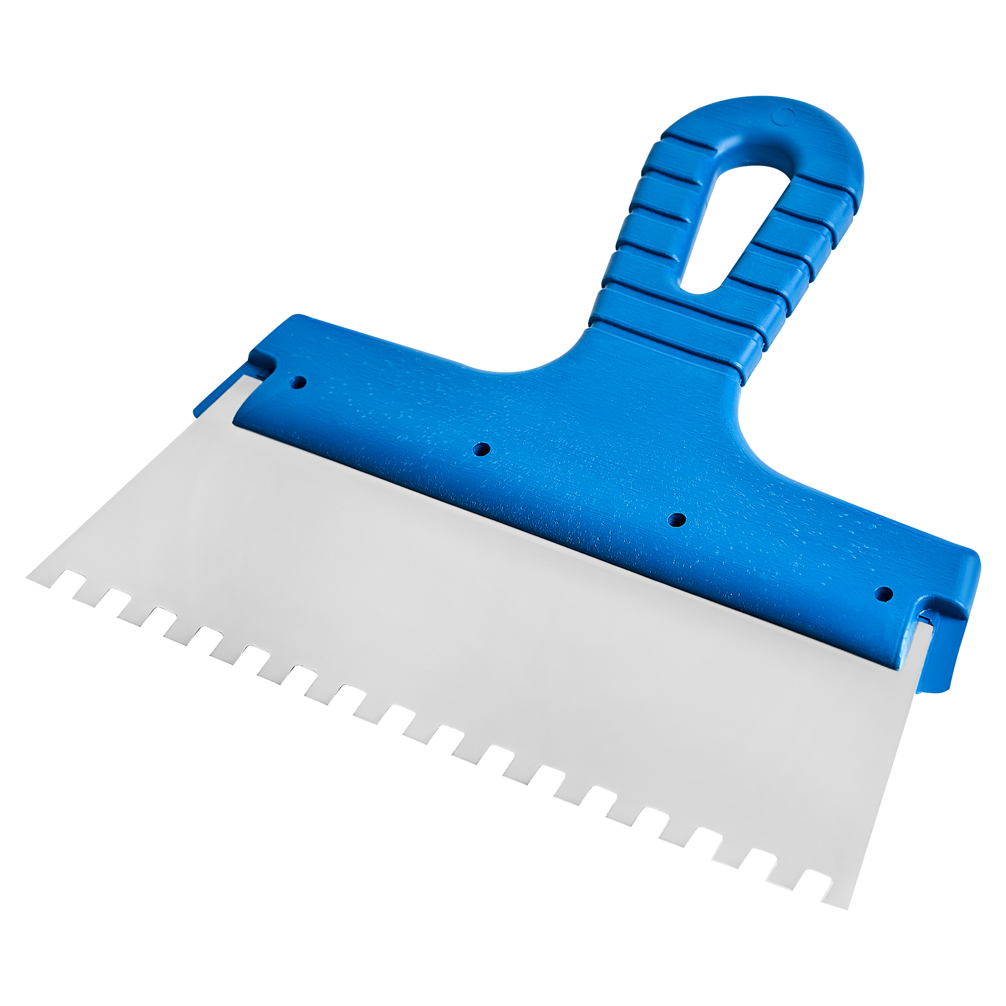 Изображение товара Шпатель зубчатый Интек 10108-200-006 200 мм нержавеющая сталь пластик ручка