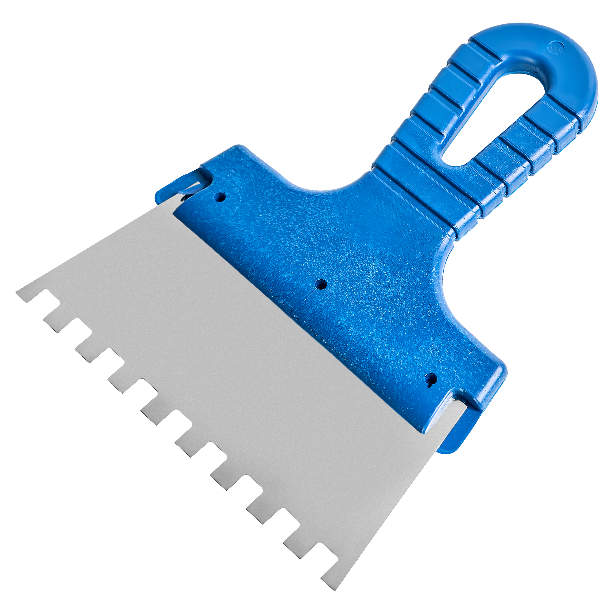 Изображение товара Шпатель зубчатый Интек 10108-150-008 150 мм, нержавеющая сталь, зуб 8x8 мм