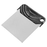 Изображение товара Шпатель зубчатый для клея Интек 10110-100-004 100 мм нержавеющая сталь