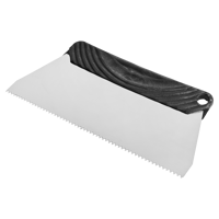 Изображение товара Шпатель зубчатый для клея Интек 10110-250-S2 250 мм, нержавеющая сталь, зуб S2