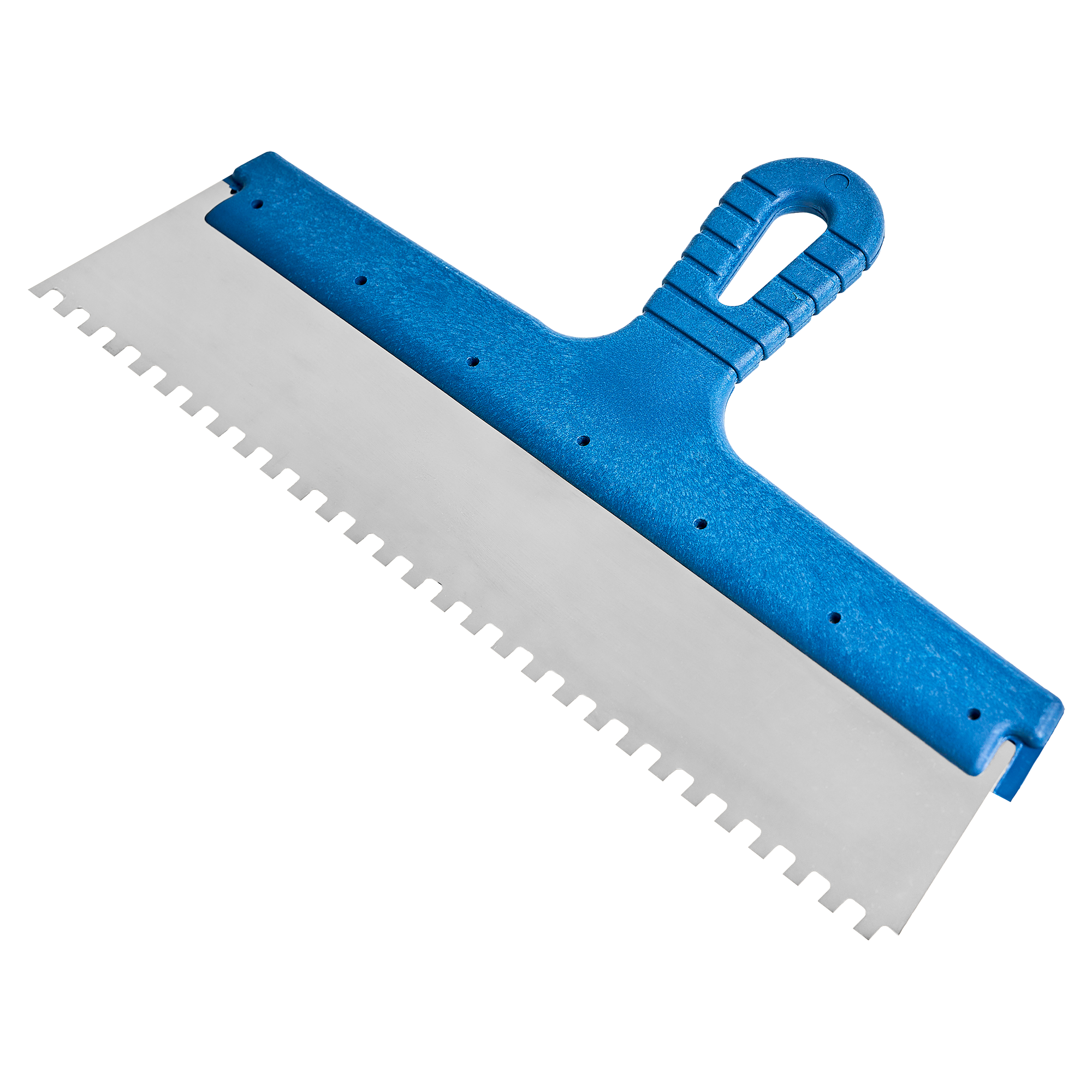 Изображение товара Шпатель зубчатый Интек 10108-350-006 350 мм нержавеющая сталь зуб 6x6 мм