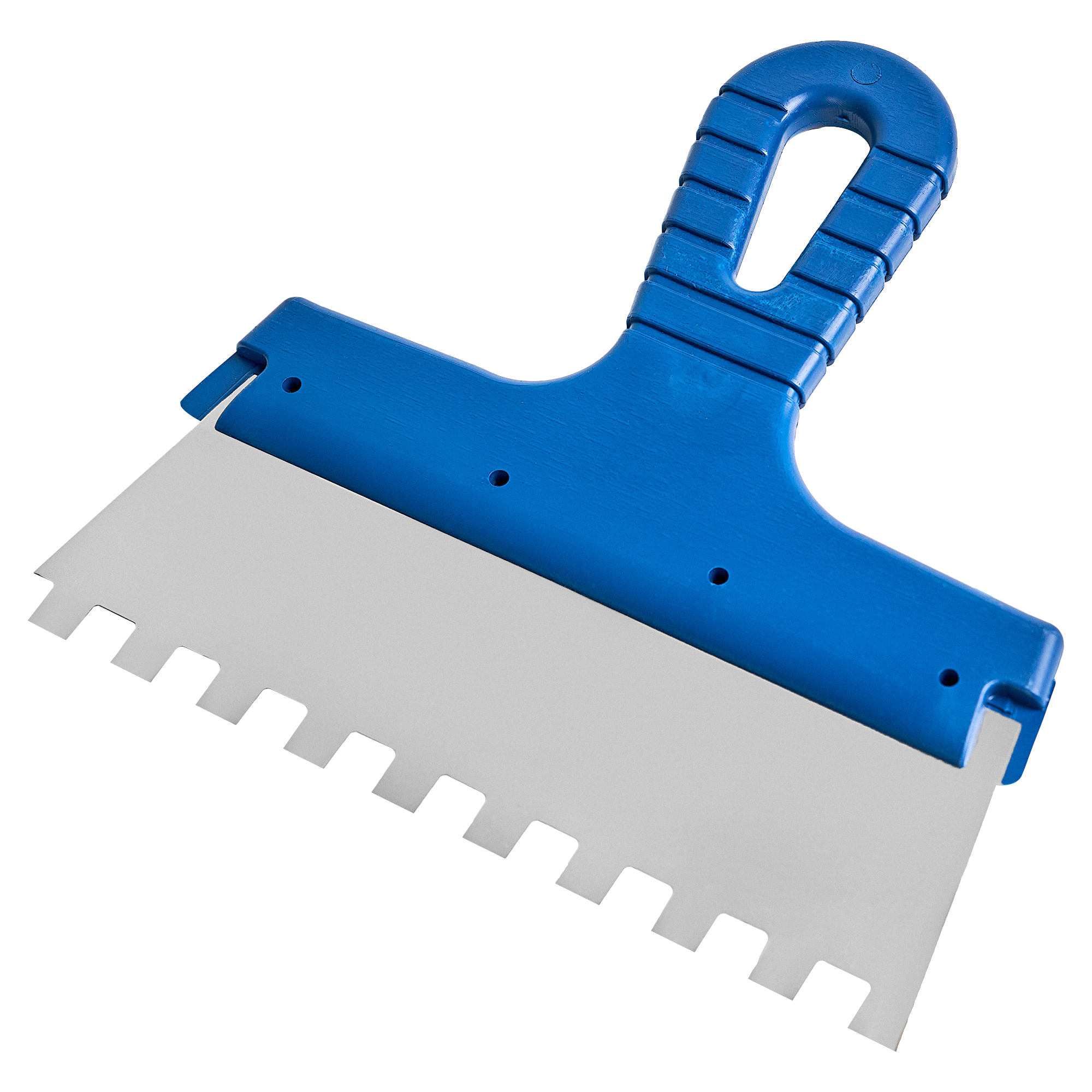 Изображение товара Шпатель зубчатый Интек 10108-200-010 200 мм из нержавеющей стали