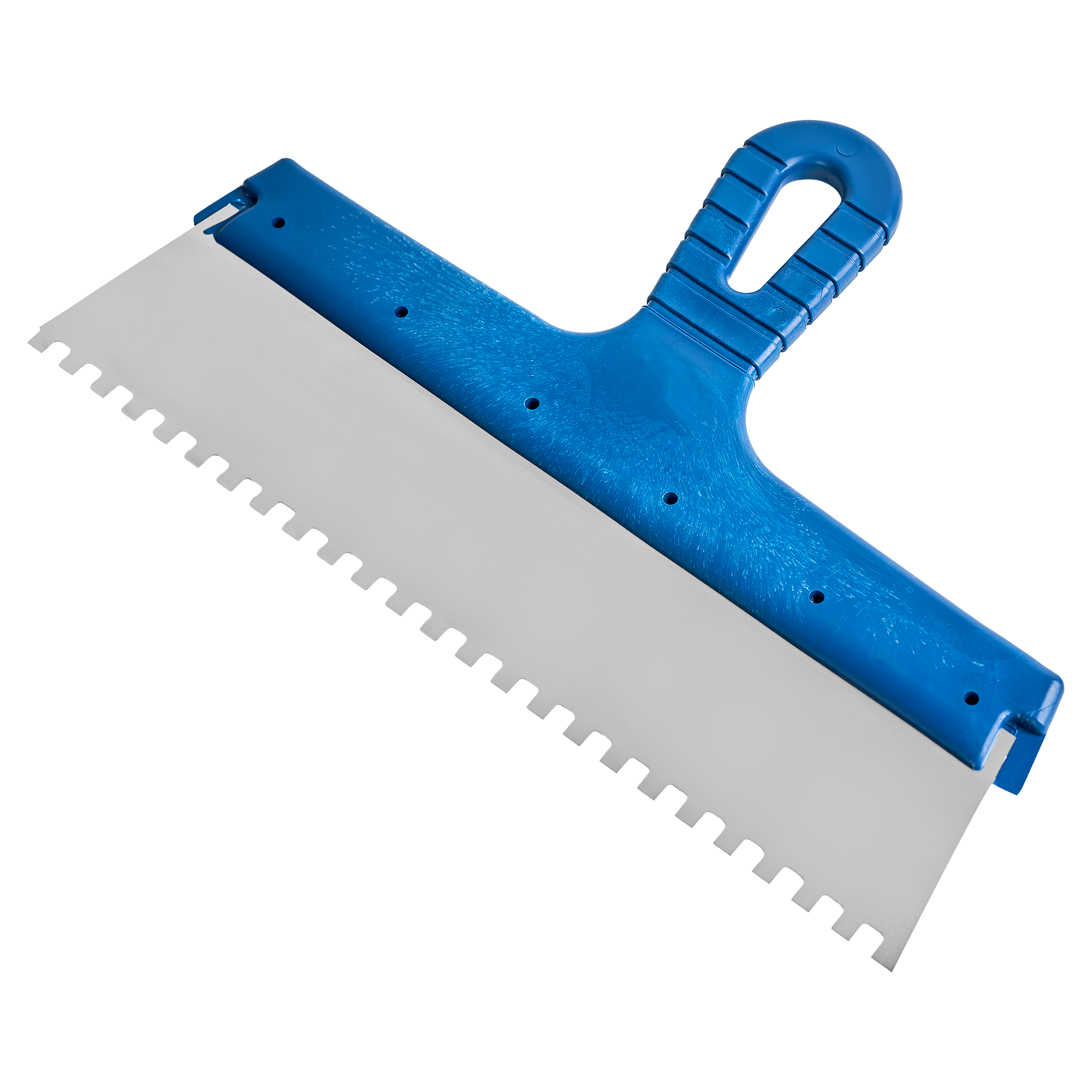 Изображение товара Шпатель зубчатый Интек 10108-300-006 300 мм, нержавеющая сталь, зуб 6x6 мм