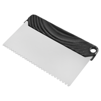 Изображение товара Шпатель зубчатый для клея Интек 10110-200-B3 200 мм нержавеющая сталь Россия