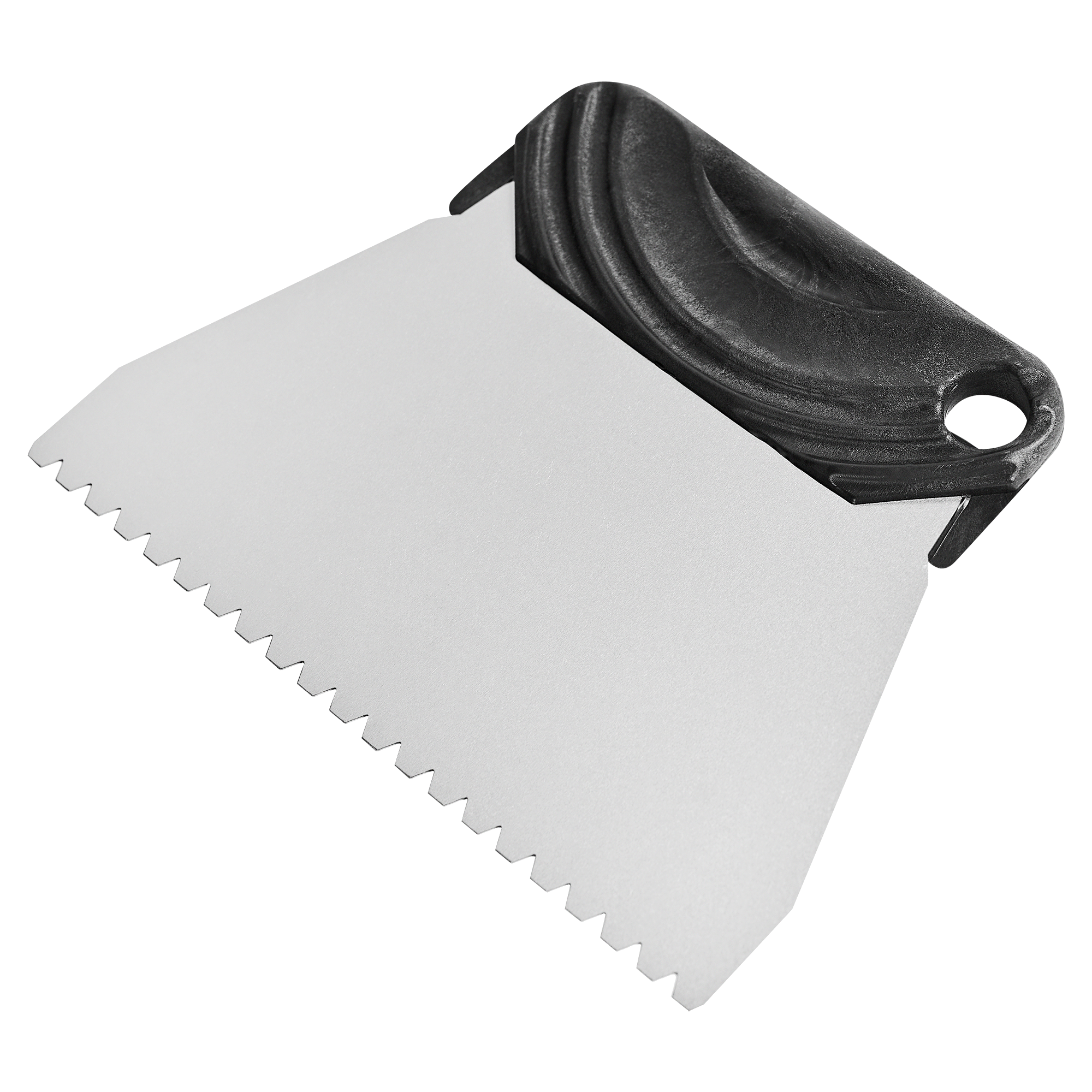 Изображение товара Шпатель зубчатый для клея Интек 10110-150-002 150 мм нержавеющая сталь B3