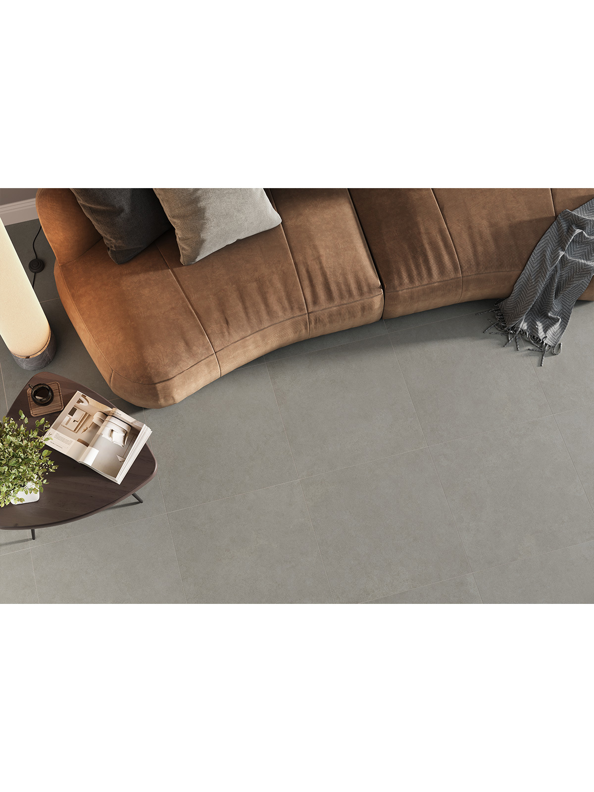 Изображение товара Керамогранит Alma ceramica Bond GFU6060BND47R 60x60см цвет темно-серый