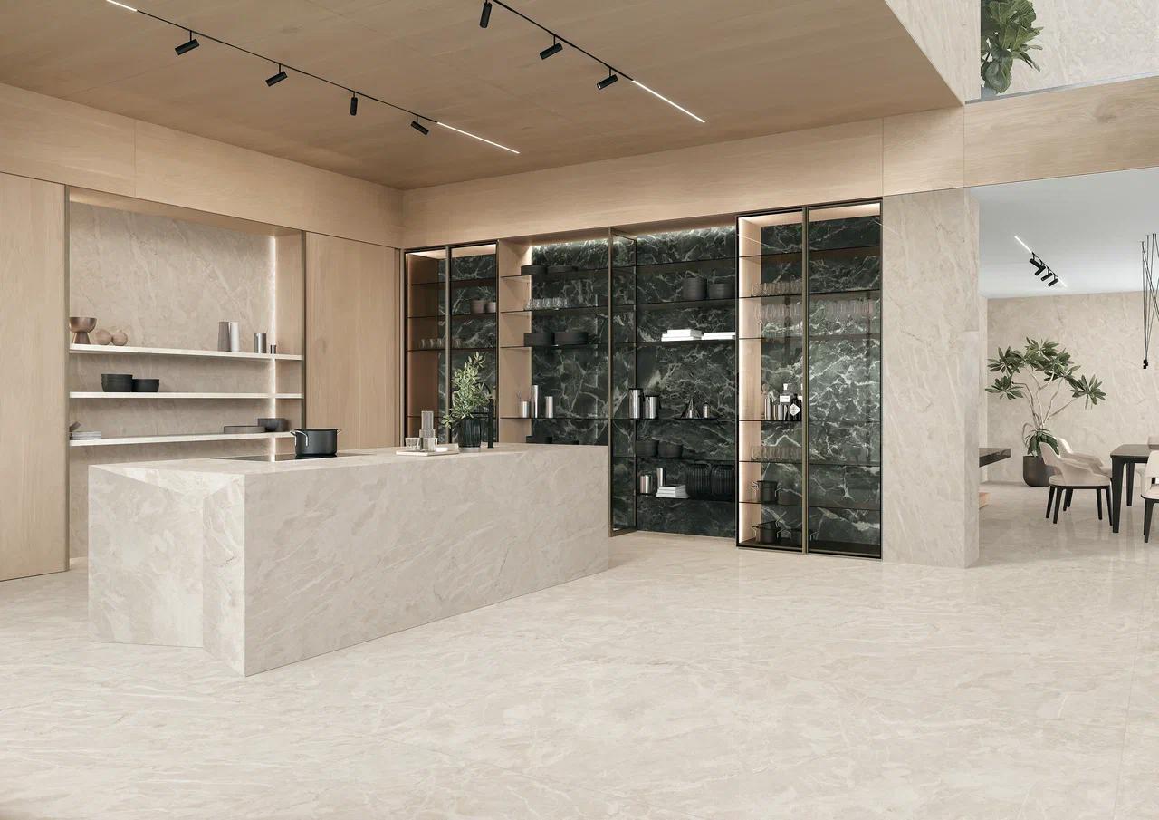 Изображение товара Керамогранит Kerald Court hymn 60x120см бежевый для пола и стены