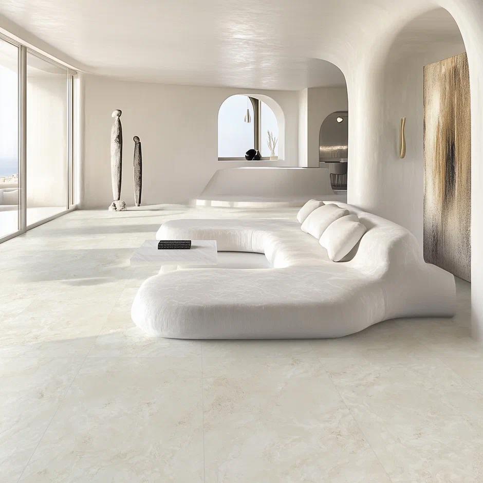 Изображение товара Керамогранит Kerald Seine 60x120 см бежевый для пола и стены