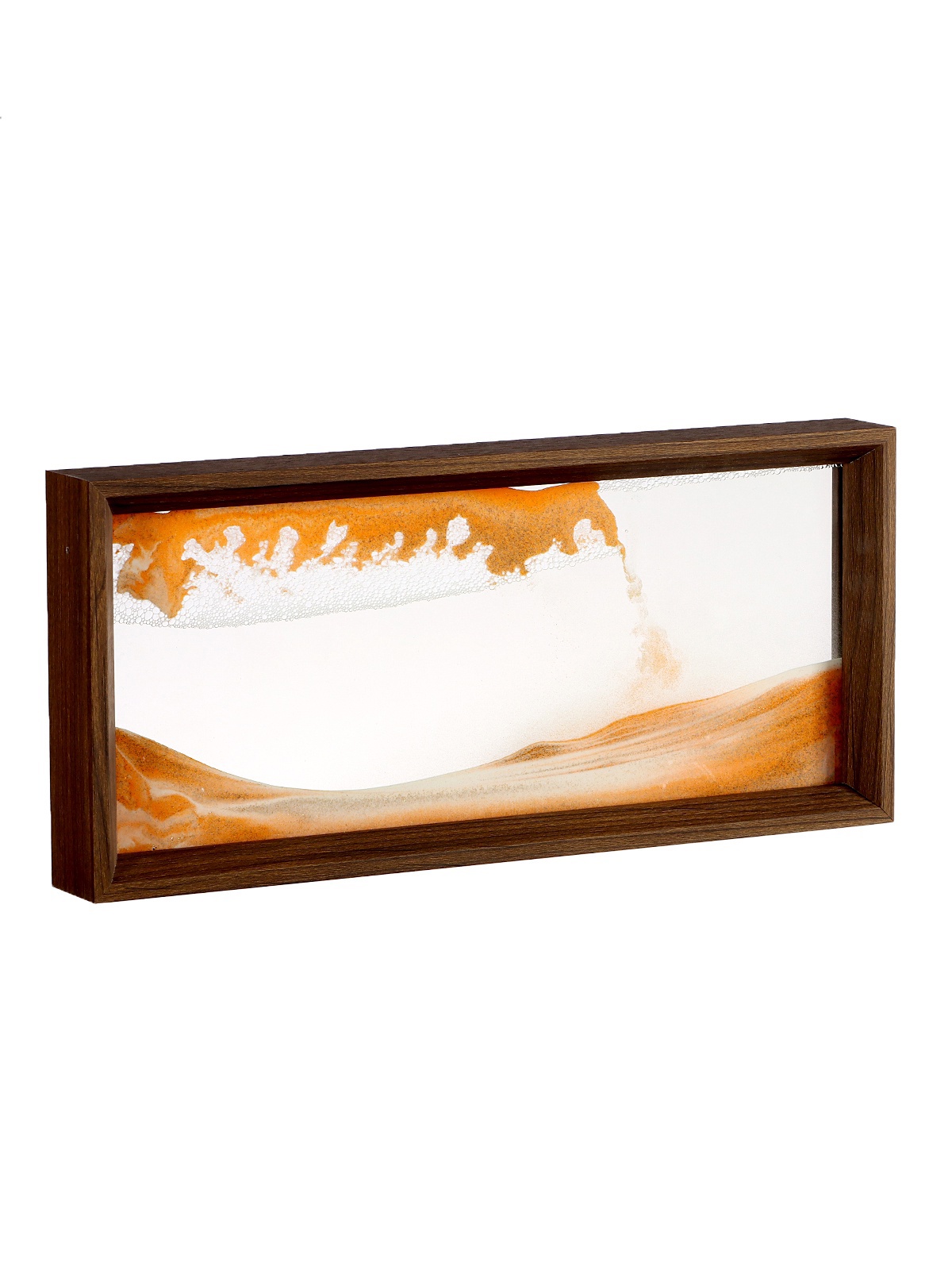 Изображение товара Декоративный предмет Сима-ленд Песочные часы-картина песок оранжевый