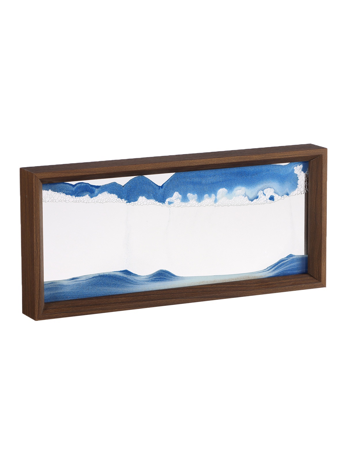 Изображение товара Декоративный предмет Сима-ленд Песочные часы-картина песок синий