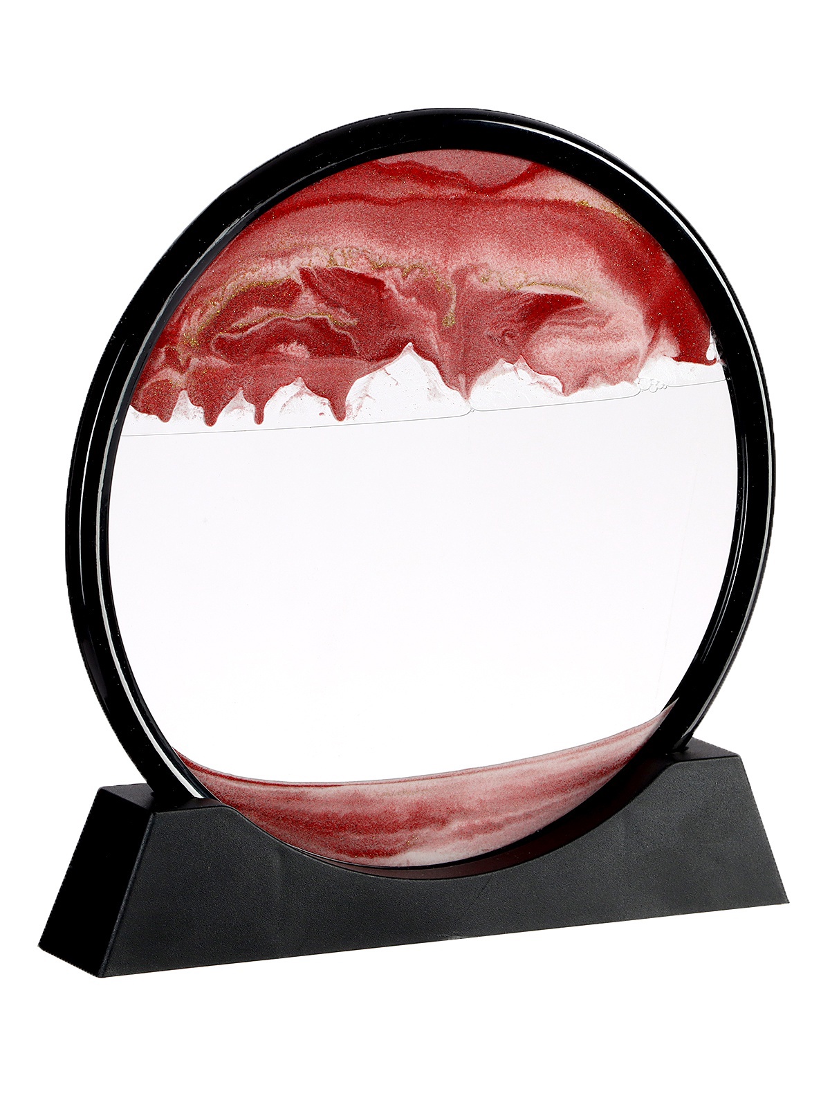 Изображение товара Декоративный предмет Сима-ленд Песочные часы-картина d26 см розовый