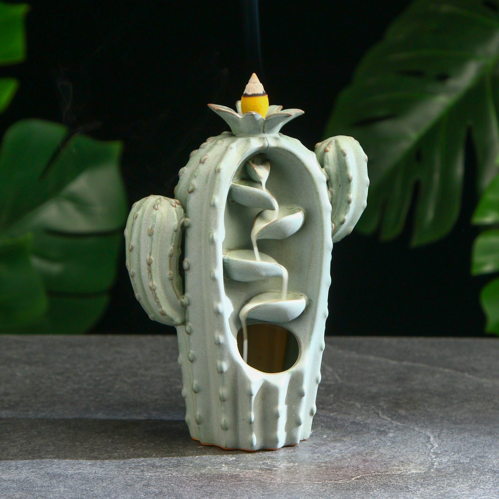 Изображение товара Подставка для благовоний Take it easy Набор благовоний на подставке Кактус