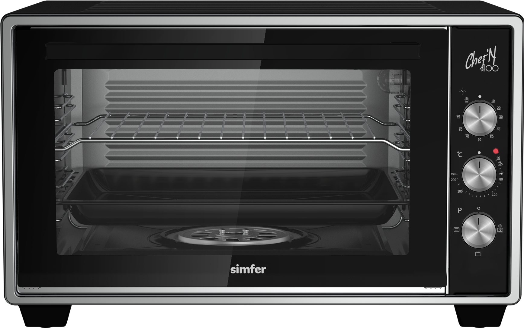 Изображение товара Электропечь SIMFER M40B03 1300Вт, объем 40л, таймер, механика