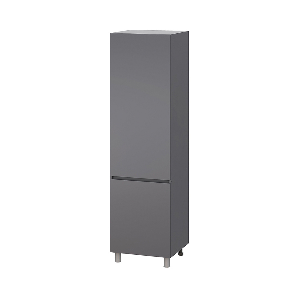 Изображение товара Кухонный шкаф Sv-мебель Денвер 00-00165837 60x216.4x56.2 см ЛДСП цвет графит