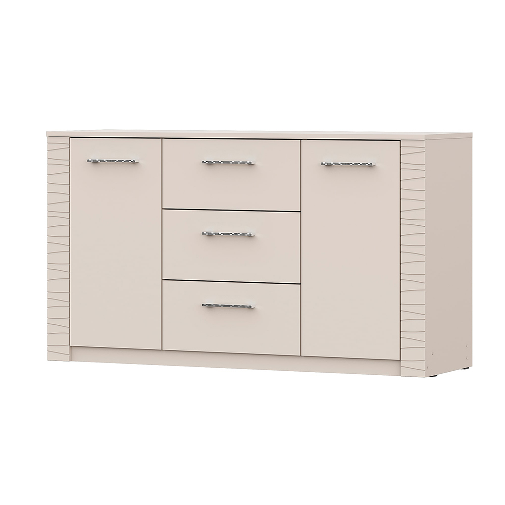 Изображение товара Комод Sv-мебель Калипсо 3 ящика 130.1х40х72.2 см ЛДСП цвет меланж