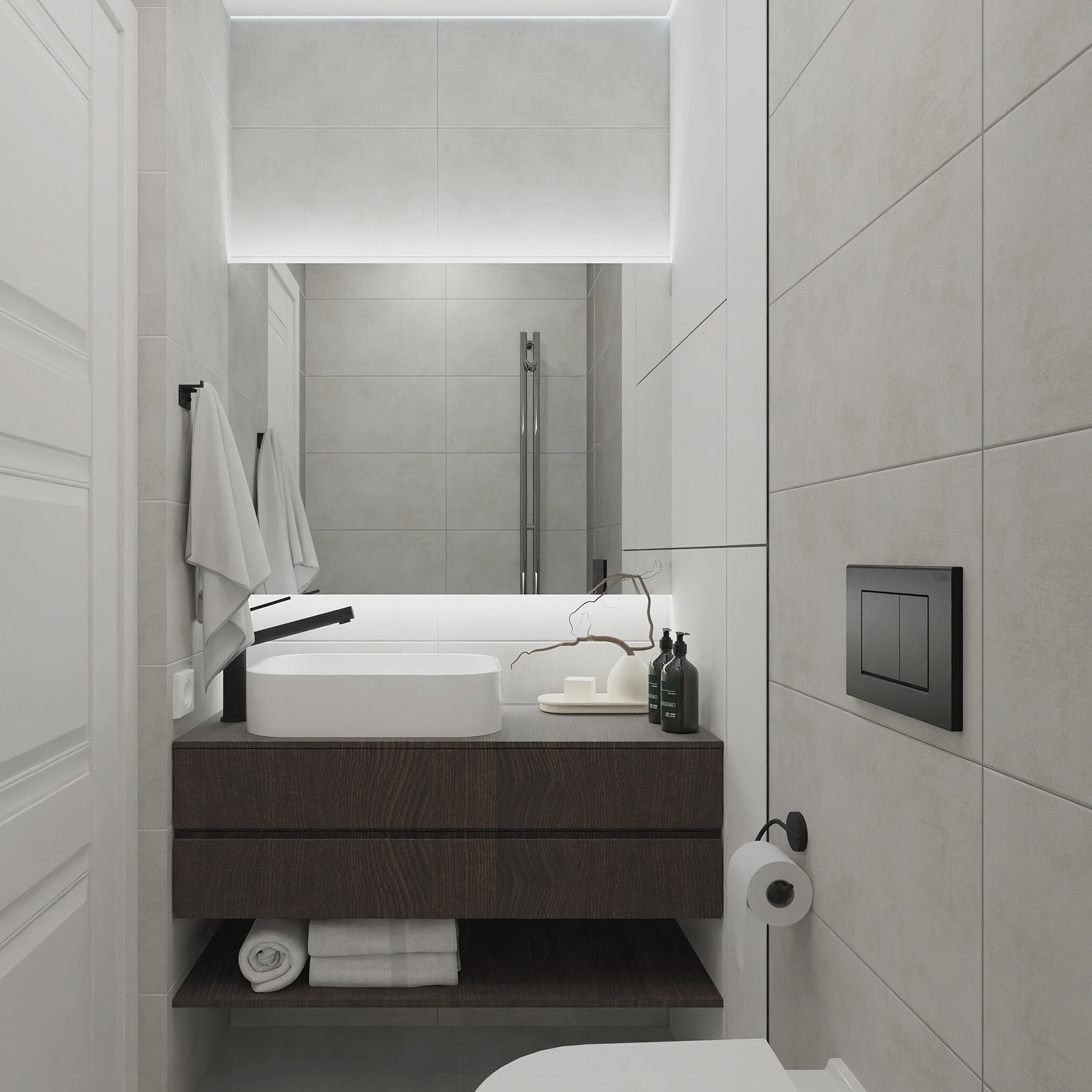 Изображение товара Настенная плитка Нефрит-керамика Armand Pro 60.5x30.5 см 1.8 м² матовая цвет светло-серый