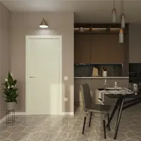 Изображение товара Дверь межкомнатная Dorica Модерн-10 глухая 80x200см эмаль цвет айвори с магнитной защелкой