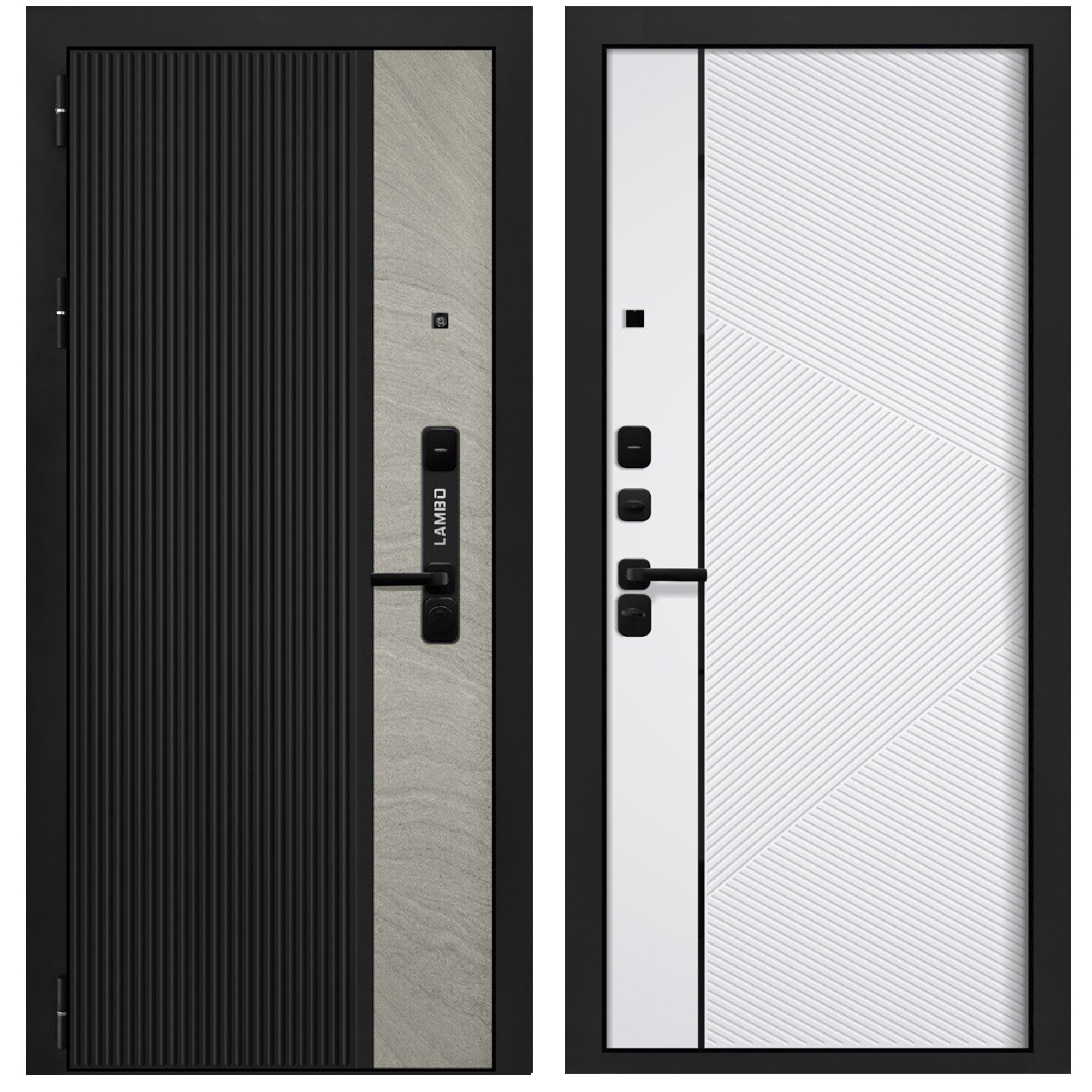 Изображение товара Foreman Lambo 2 — стальная входная дверь, 110 мм, две замки Galeon