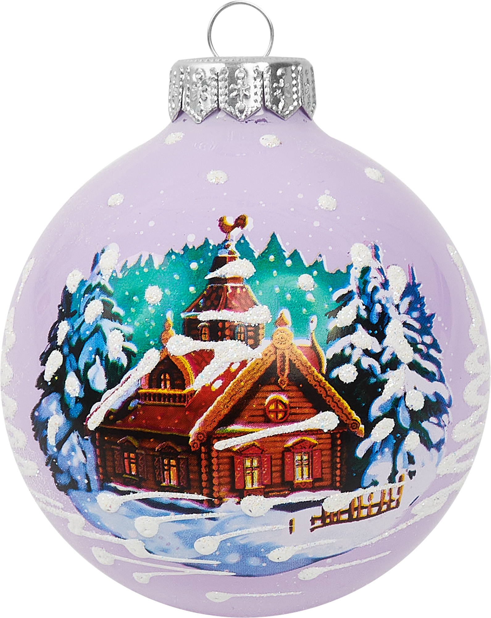 Изображение товара Шар Волшебный домик КУ-80-214177 Коломеев 8x9 см